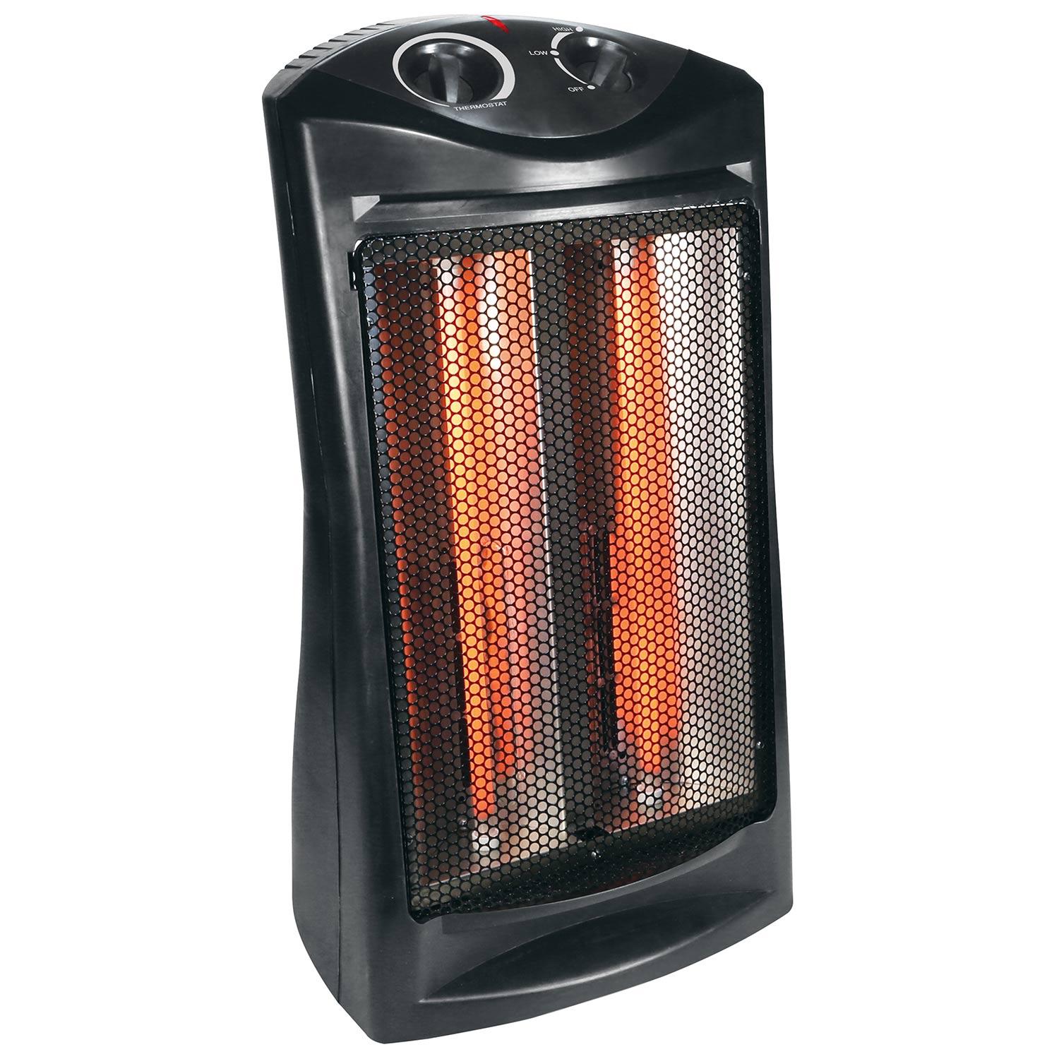 1500W Infrared Quartz Heater with Thermostat