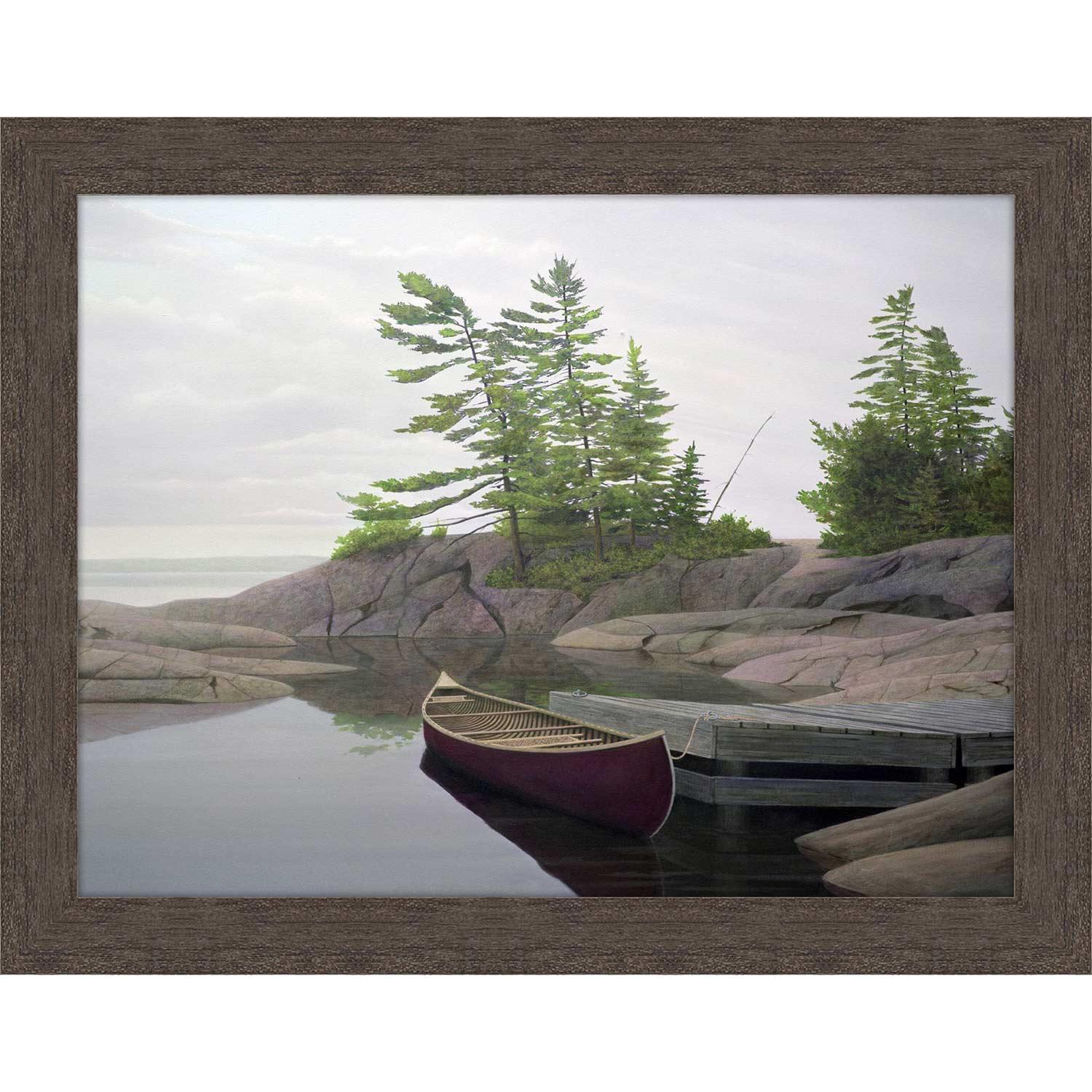 18" x 24" Docked By John Kaltenhauser