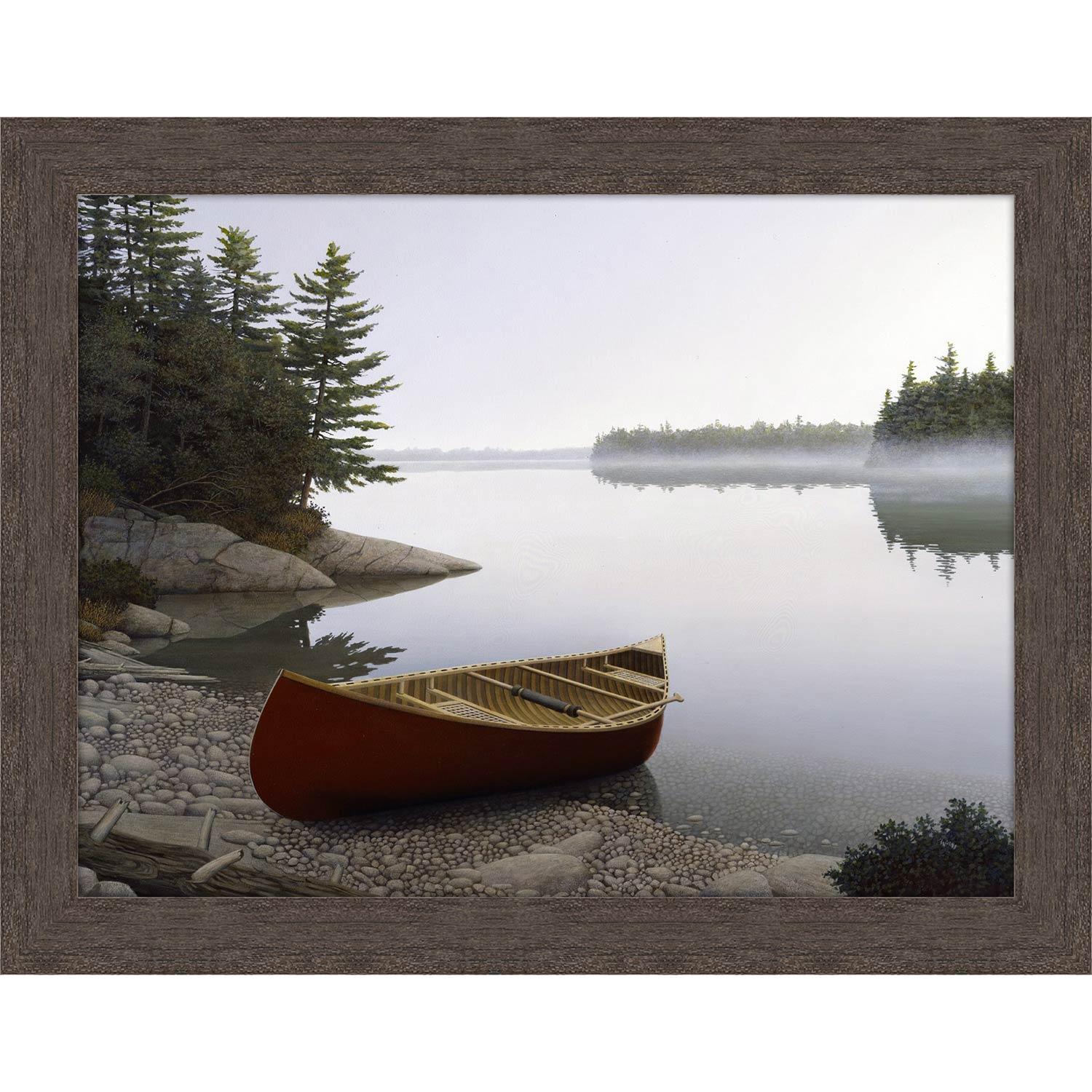18" x 24" Andy's Canoe By John Kaltenhauser