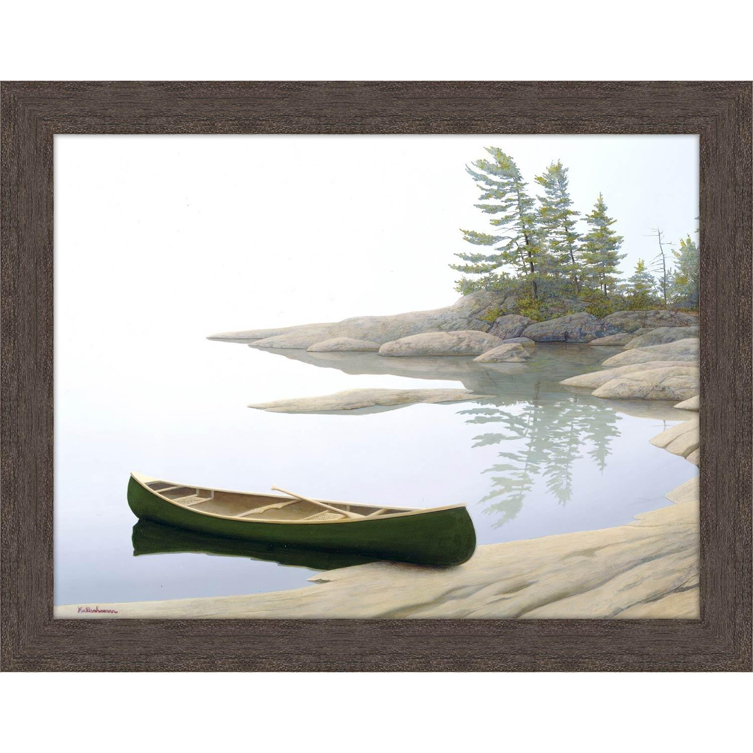 18" x 24" Bleak Shore By John Kaltenhauser