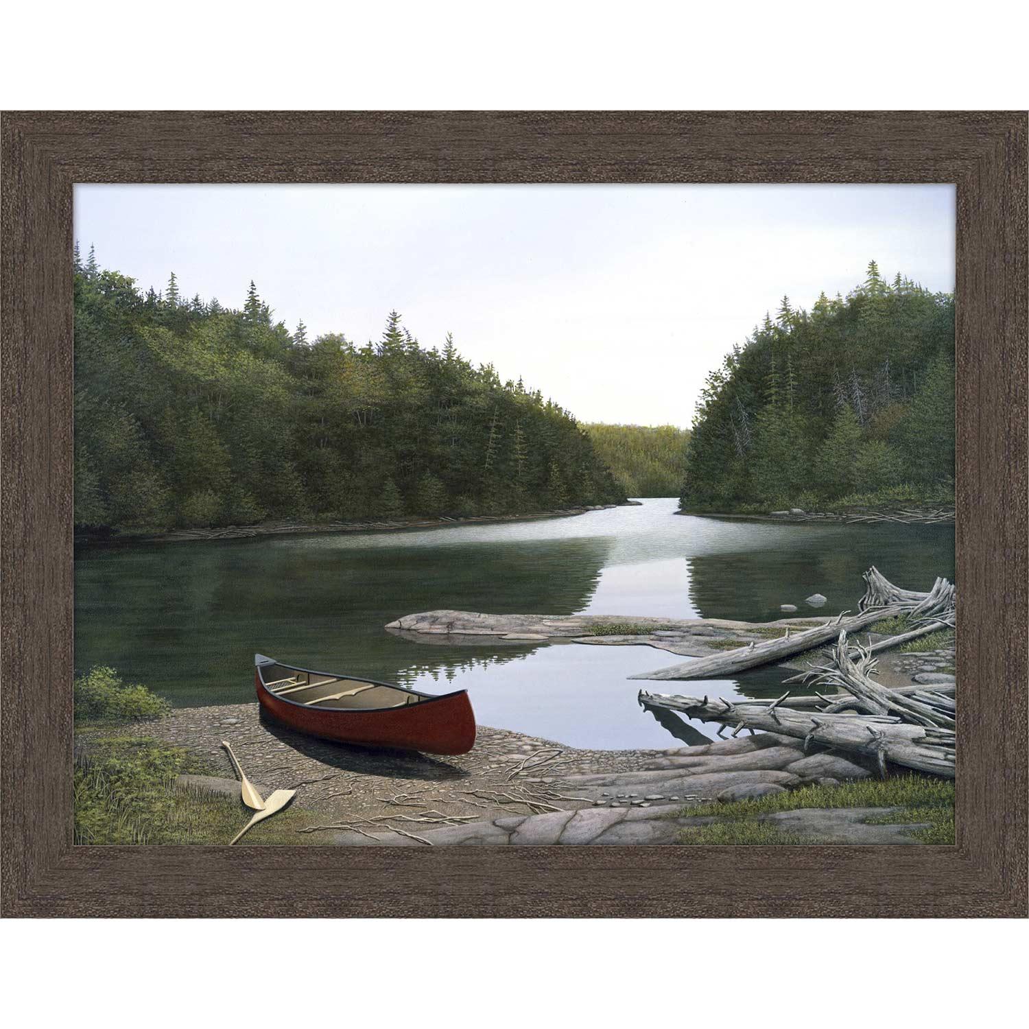 18" x 24" Cherry Red By John Kaltenhauser