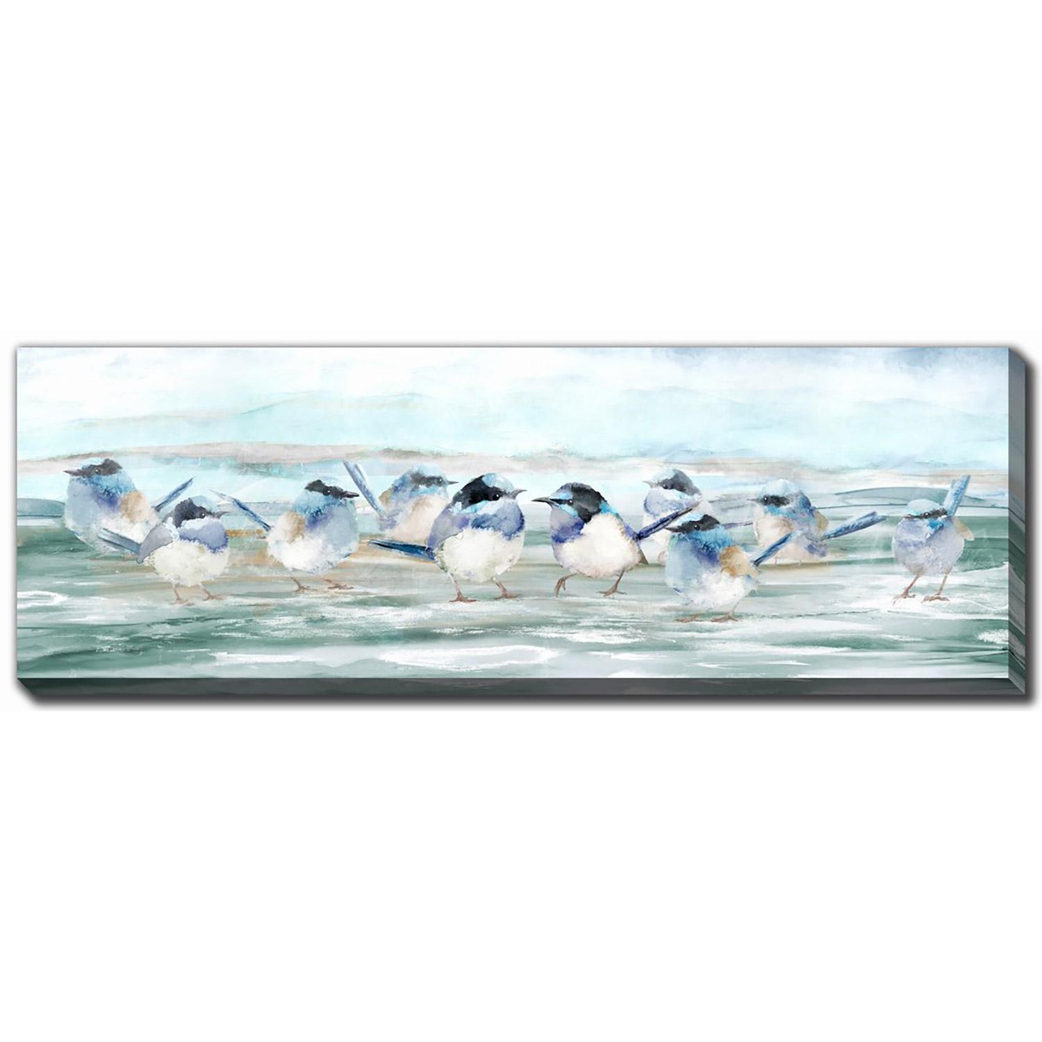 20" x 60" Blue Birds