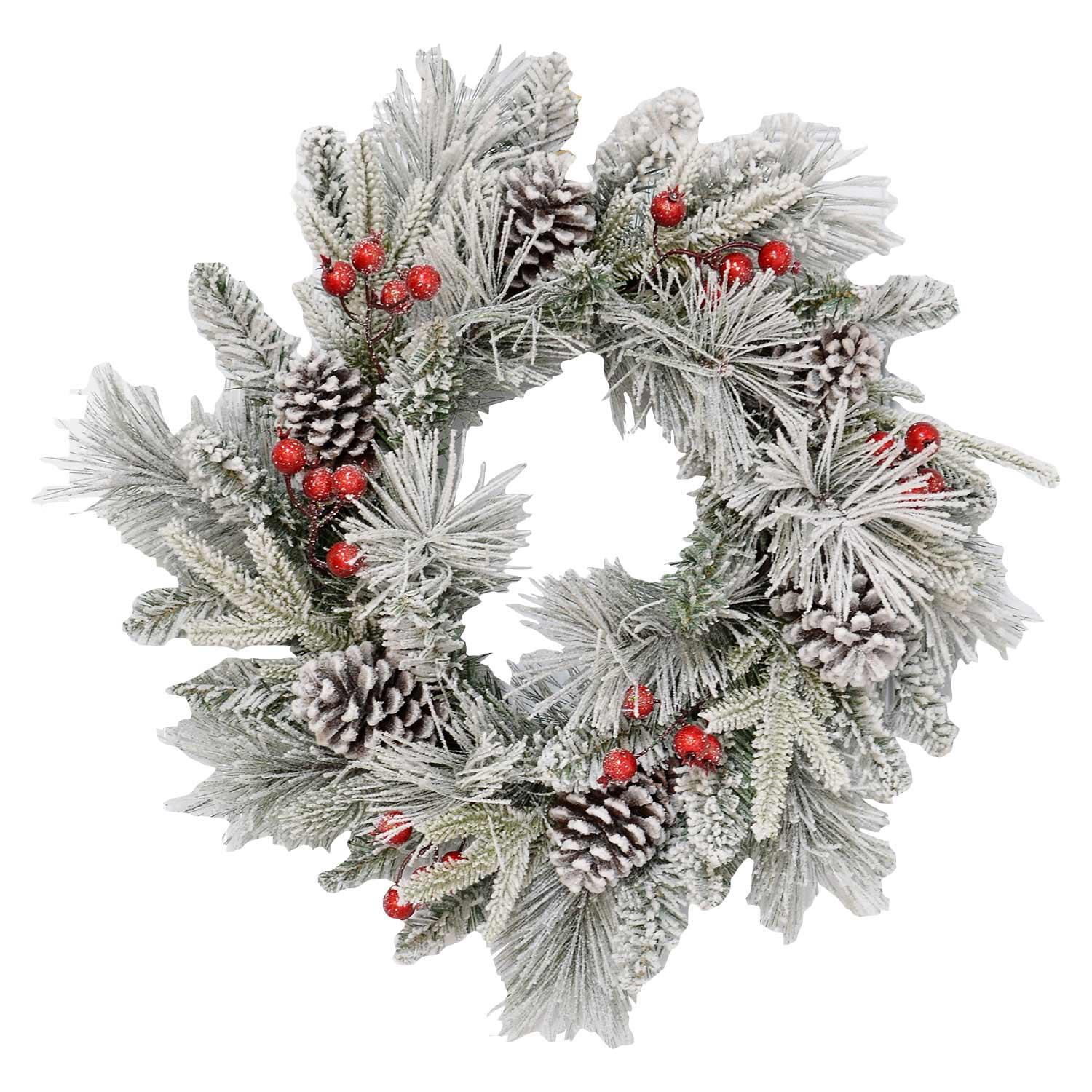 Wreath Mistletoe Magic 24"
