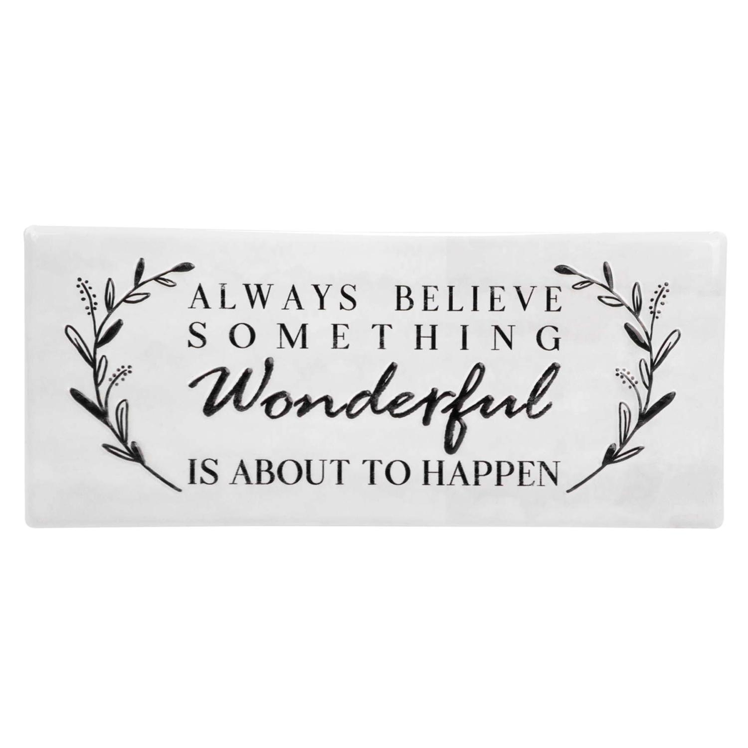 Wonderful Wall Plaque