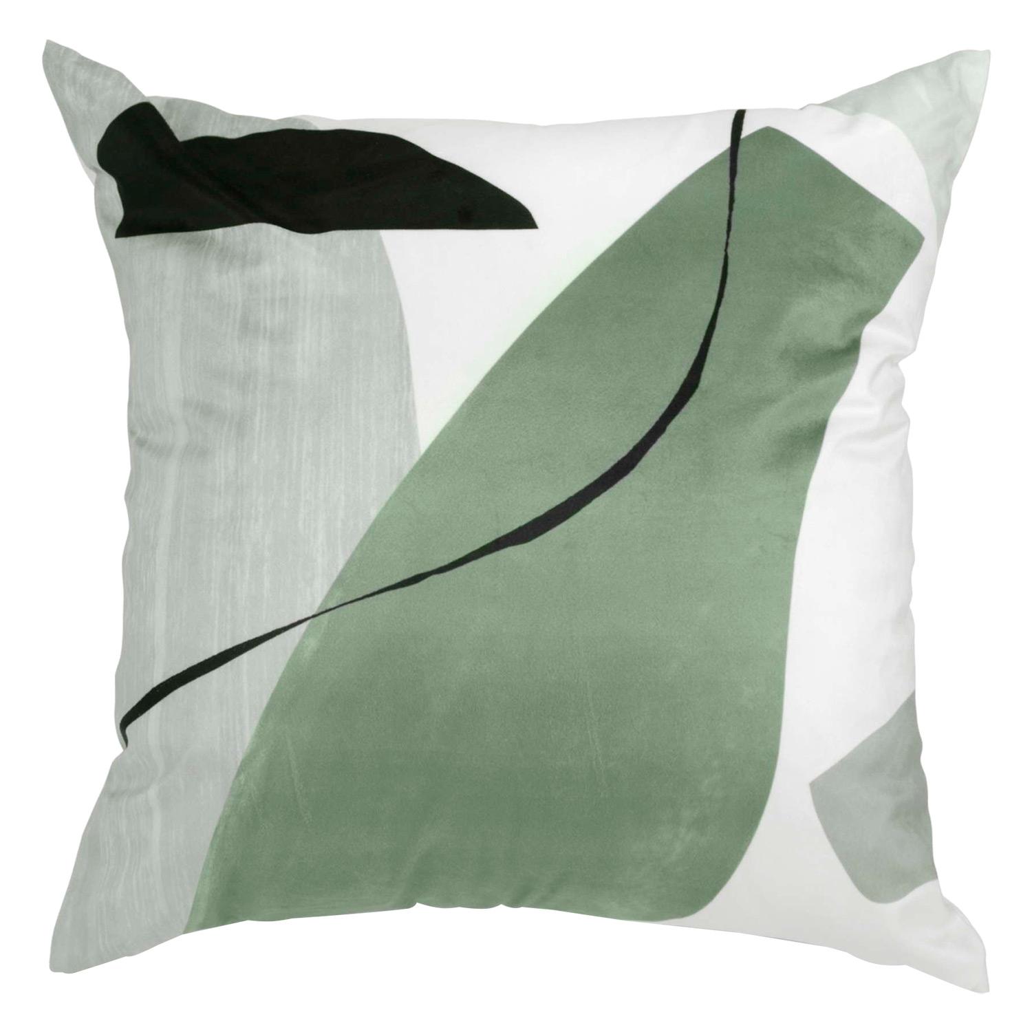 Coussin à motif abstrait
