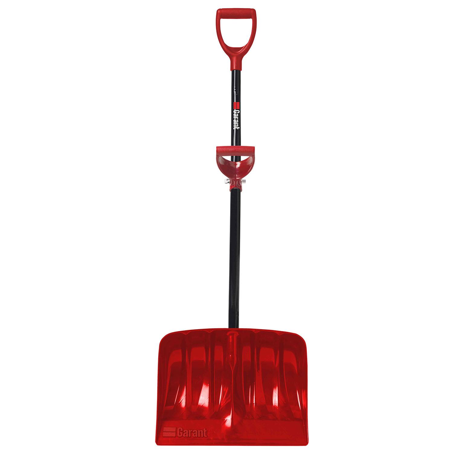 Yukon 19" Poly Snow Shovel with Mid-D-Grip