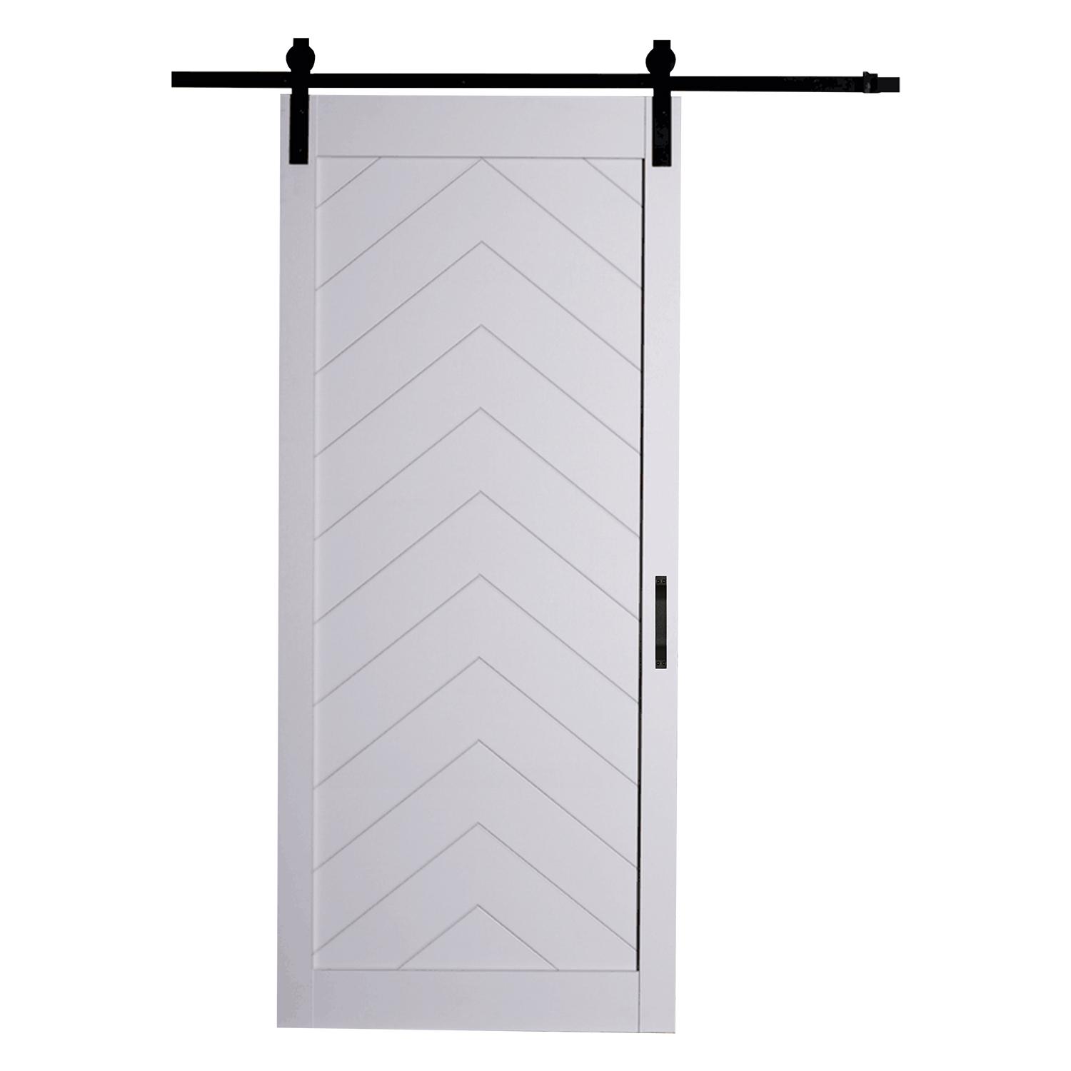 Porte de grange à chevrons, 84 po x 37 po