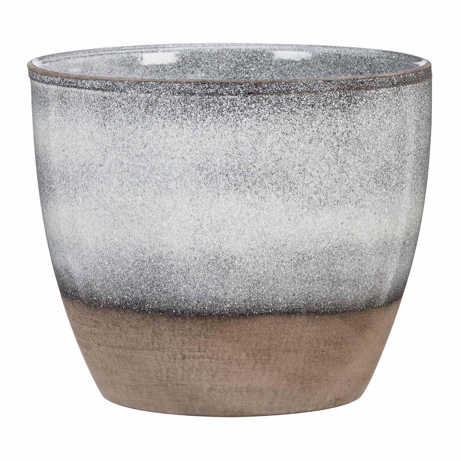 7.5" Scheurich Moon Ceramic Pot