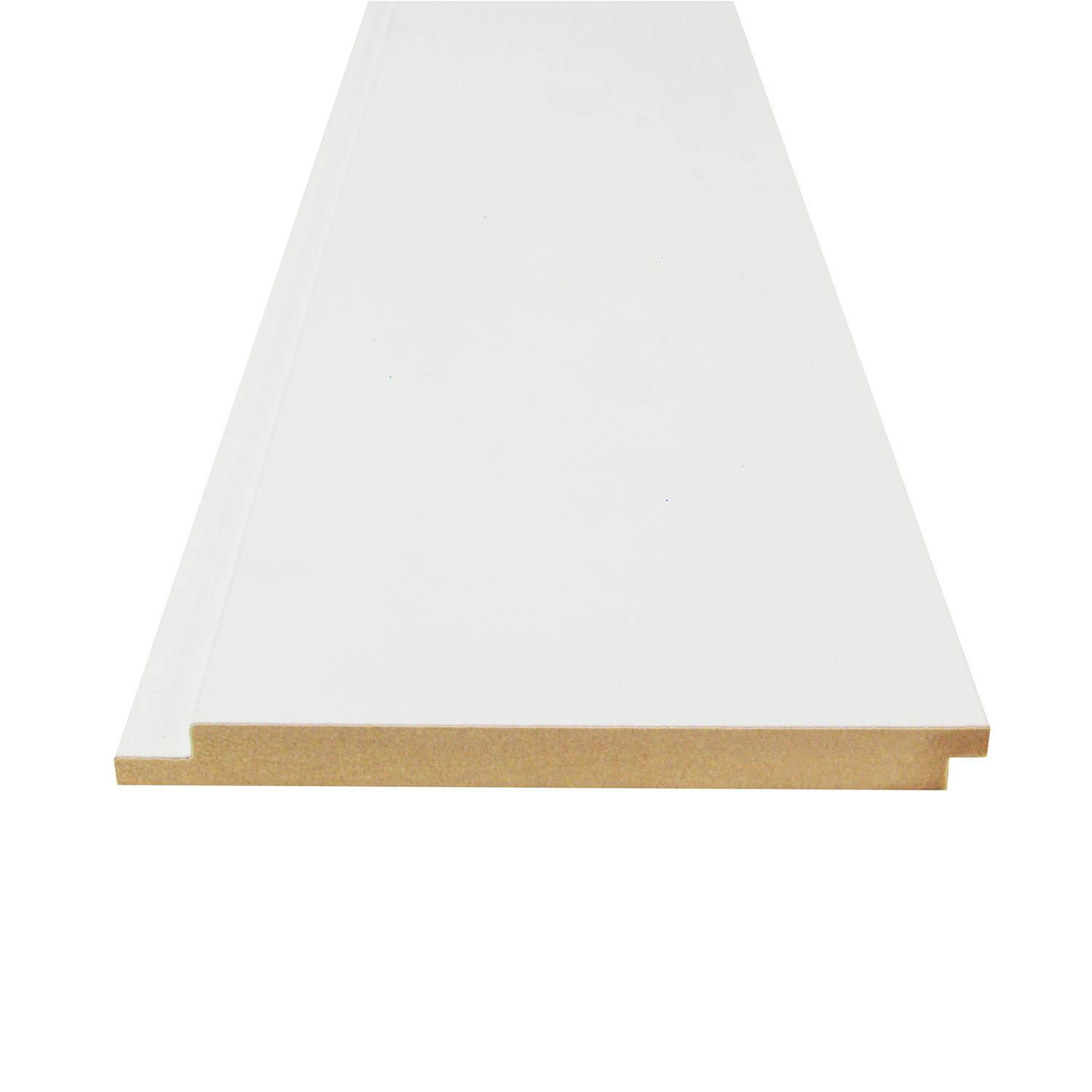 Planche à feuillure en panneau MDF apprêtée 1/2 po x 5 5/16 