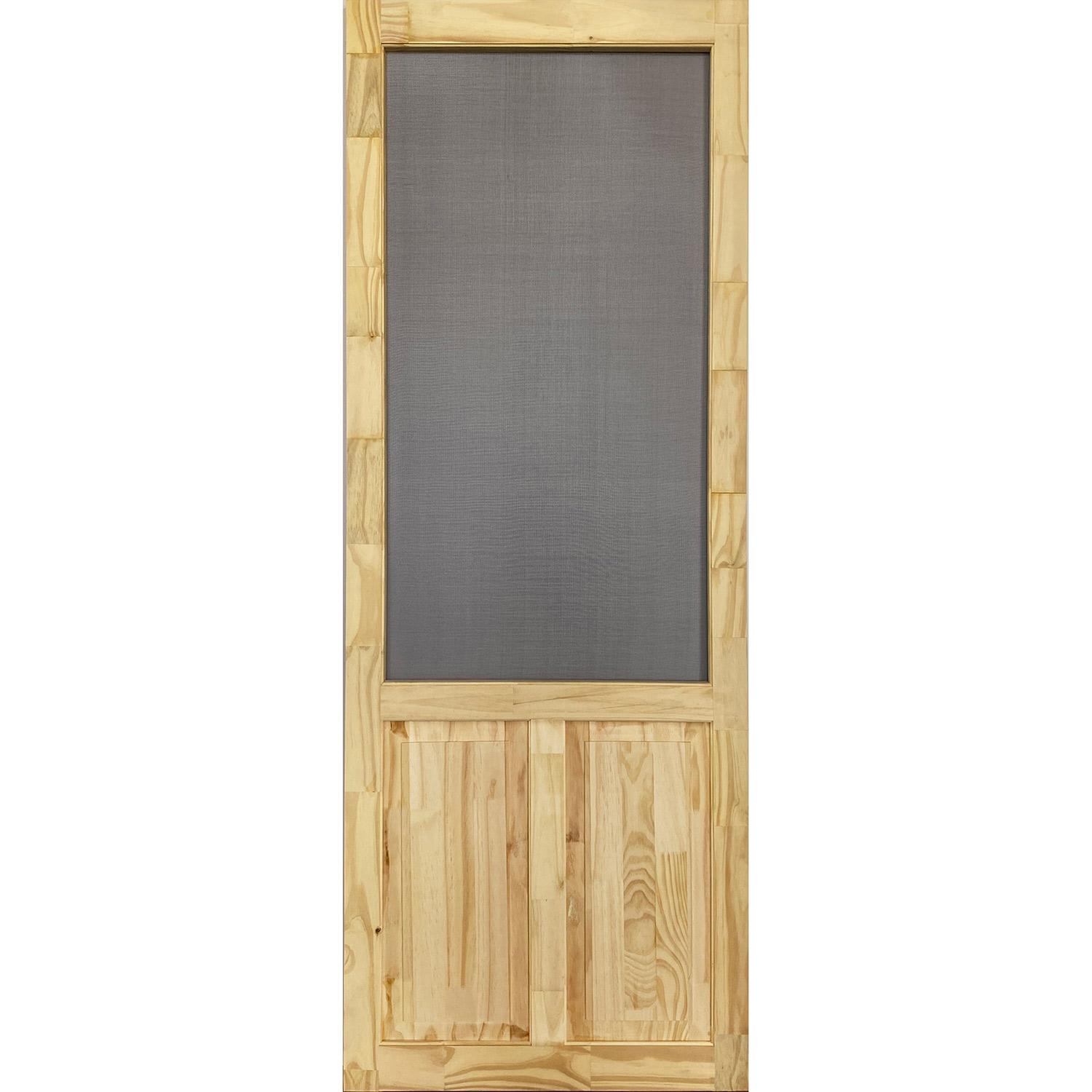 32" x 80" Wood Explorer Screen Door