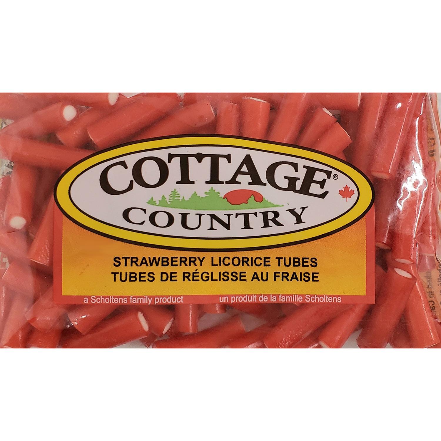 Strawberry Licorice Tubes