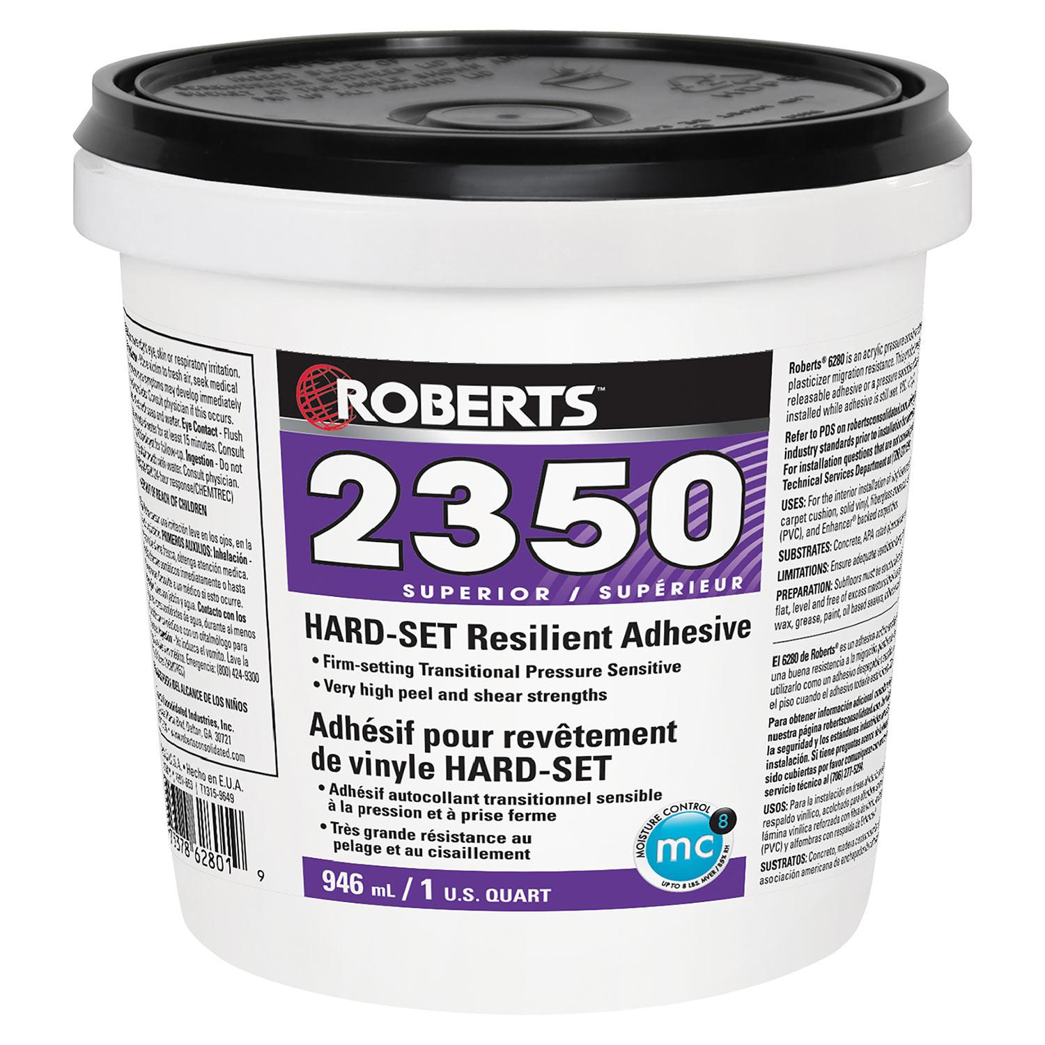 Adhésif universel pour revêtement de sol Roberts 2350, 946 m