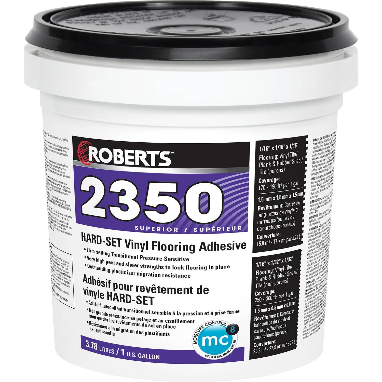 Adhésif universel pour revêtement de sol Roberts 2350, 3,78 
