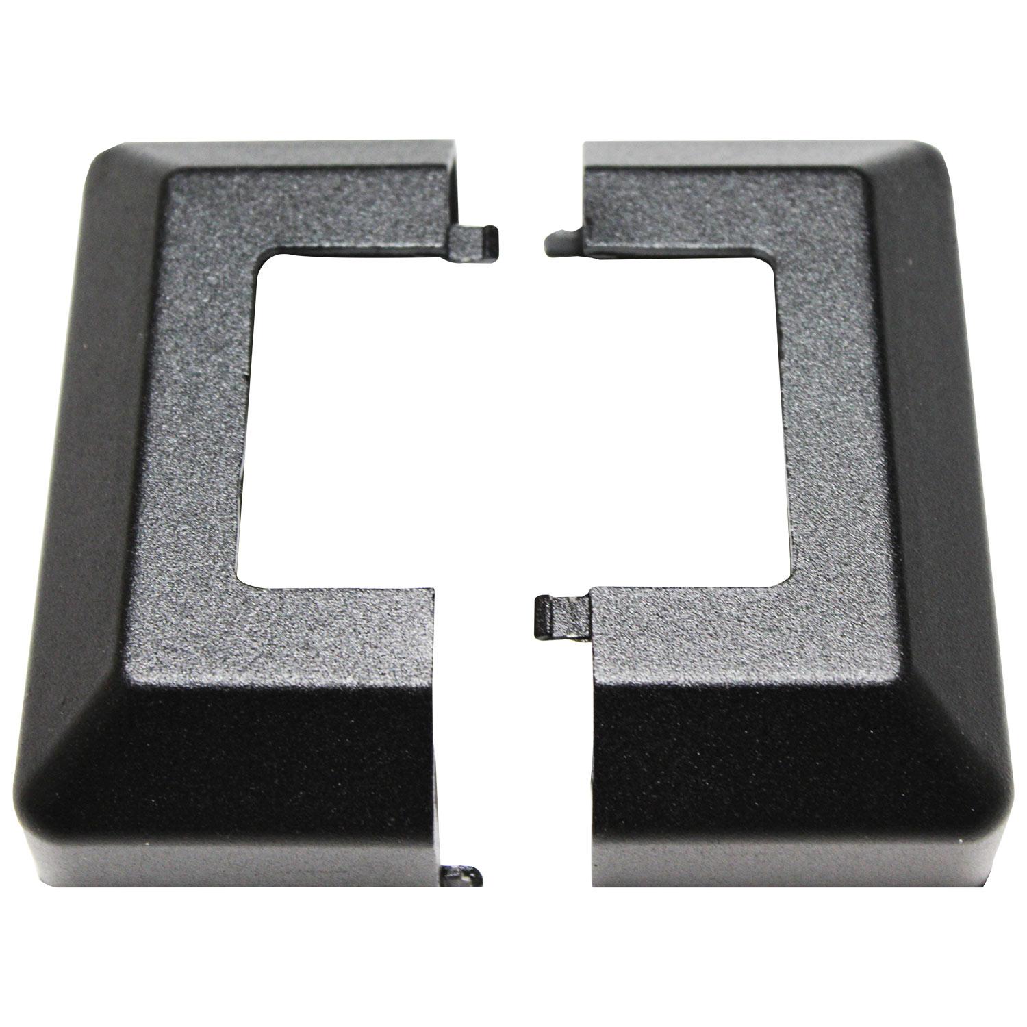 Couvercle de plaque de base en aluminium Vista, 2 po