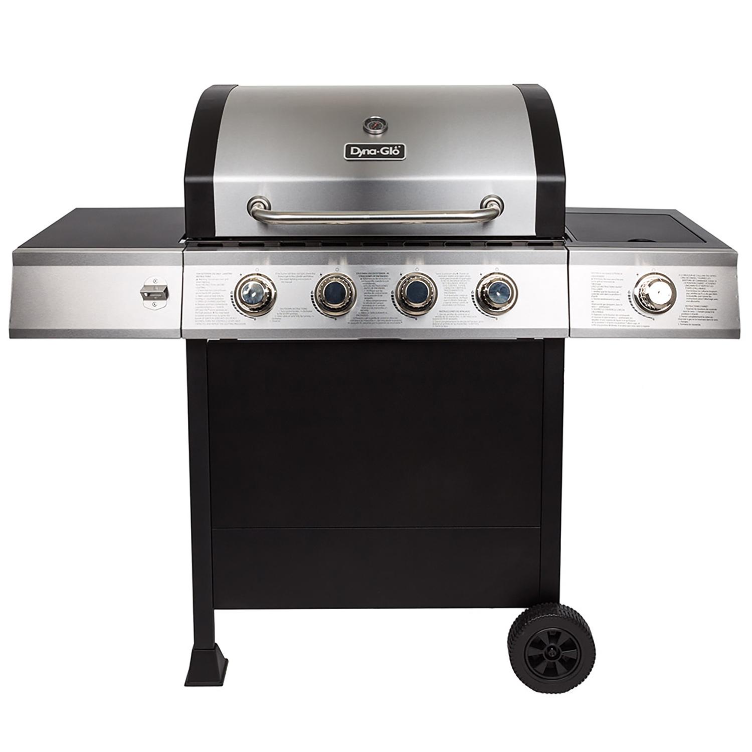 Barbecue au propane à quatre brûleurs Dyna-Glo avec brûleur