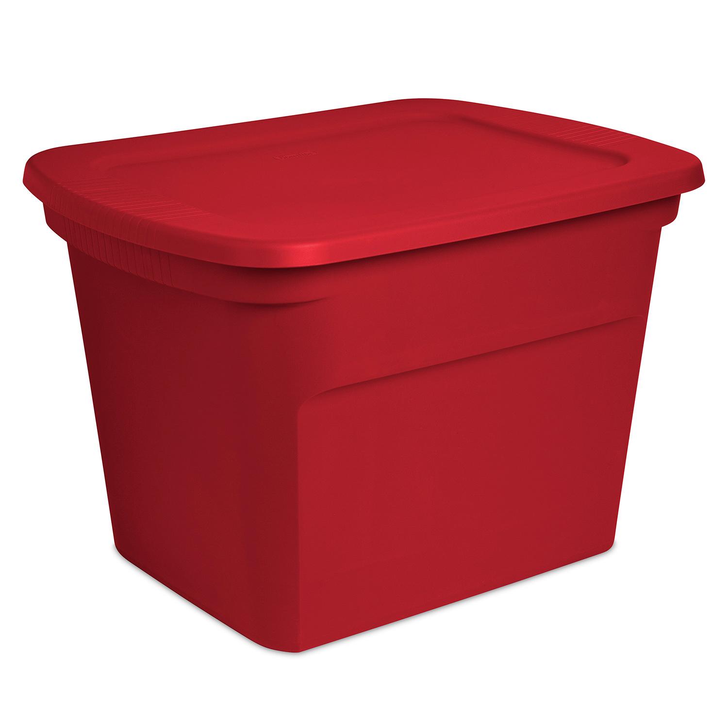 Bac Sterillite 68 l, rouge