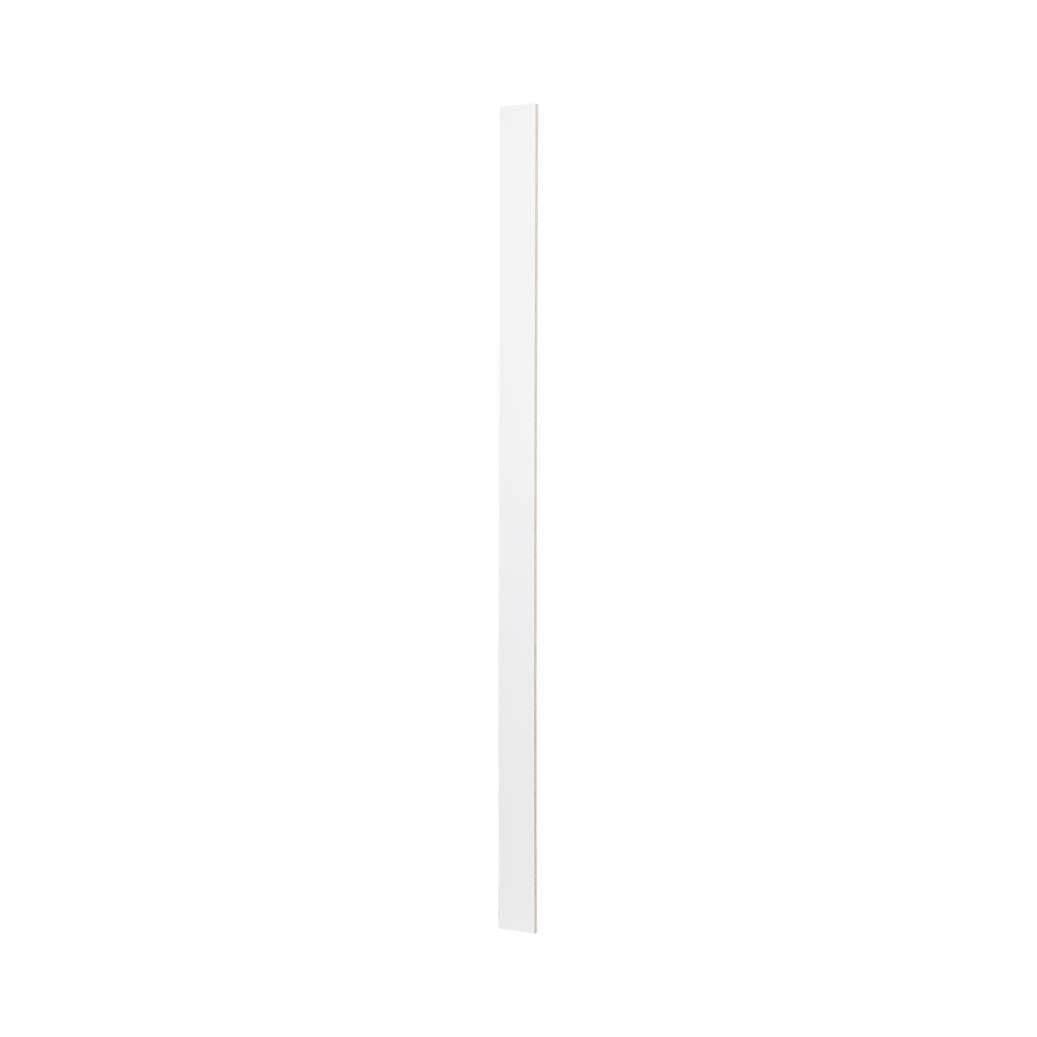 96" x 4-3/4" White Toe Kick For Thermafoil Cabinets