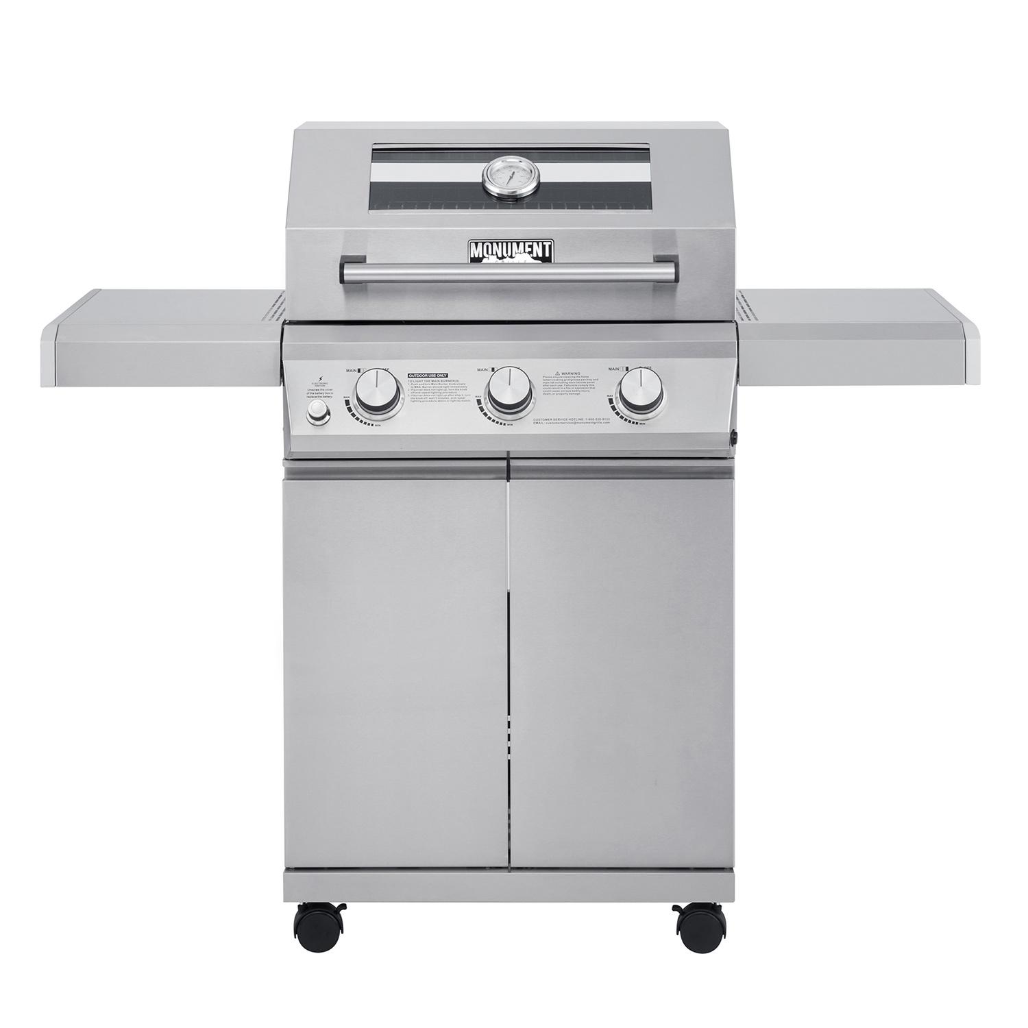Barbecue Monument 3B SS CLEARVIEW