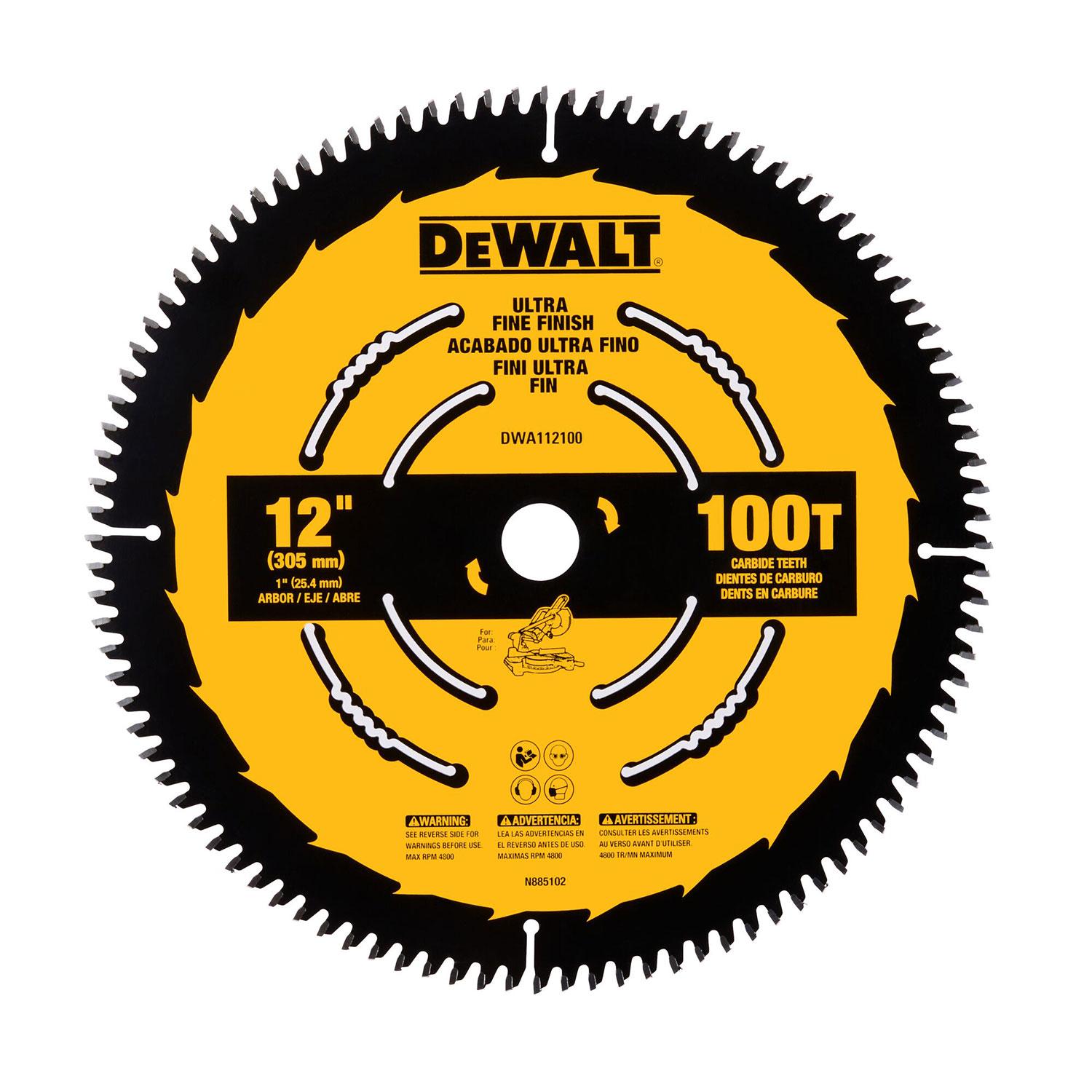 12" 100 Teeth Saw Blade