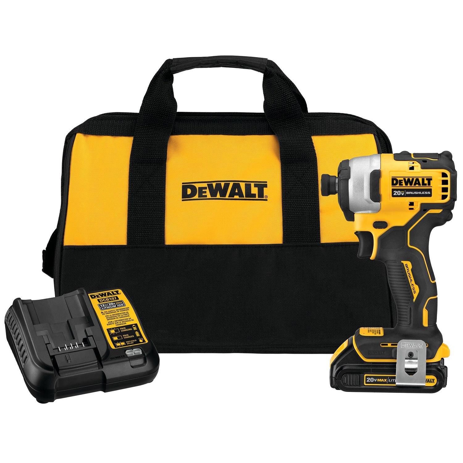 20V Max Atomic 1/4" Impact Driver With 1 Battery And Bag