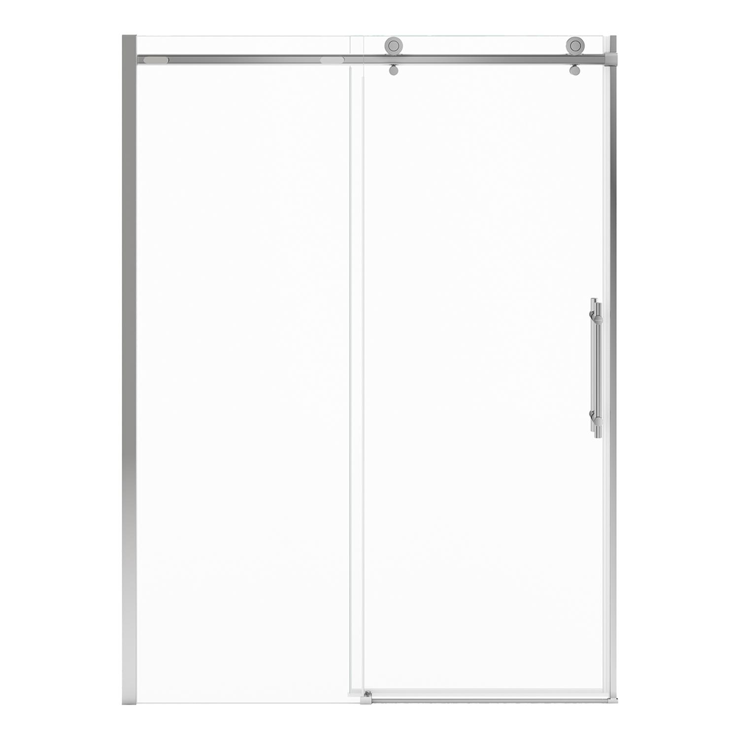 Porte de douche 8 mm Odyssey SC 57 à 59,5 x 78 po, chromé