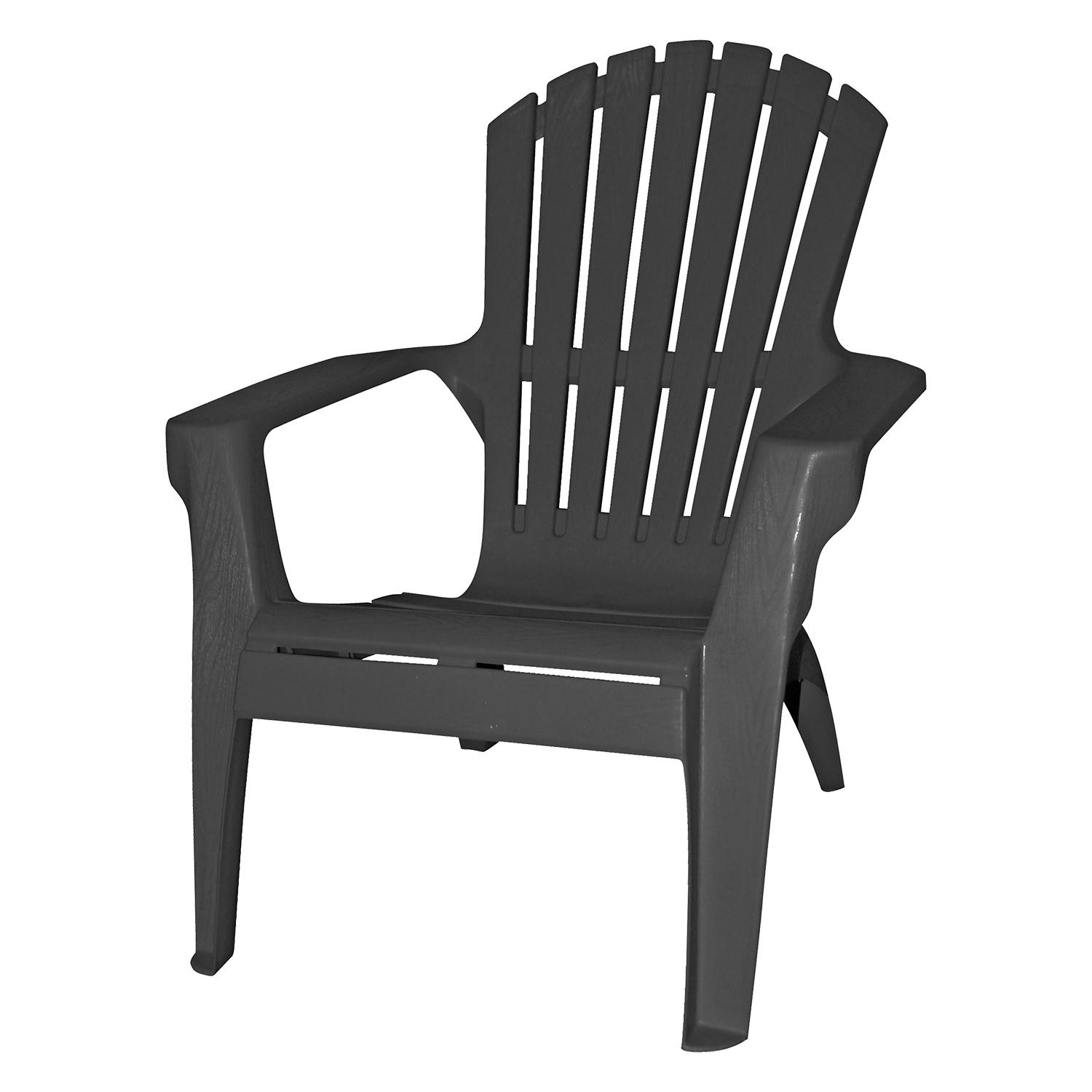 Chaise Adirondack en résine de qualité commerciale