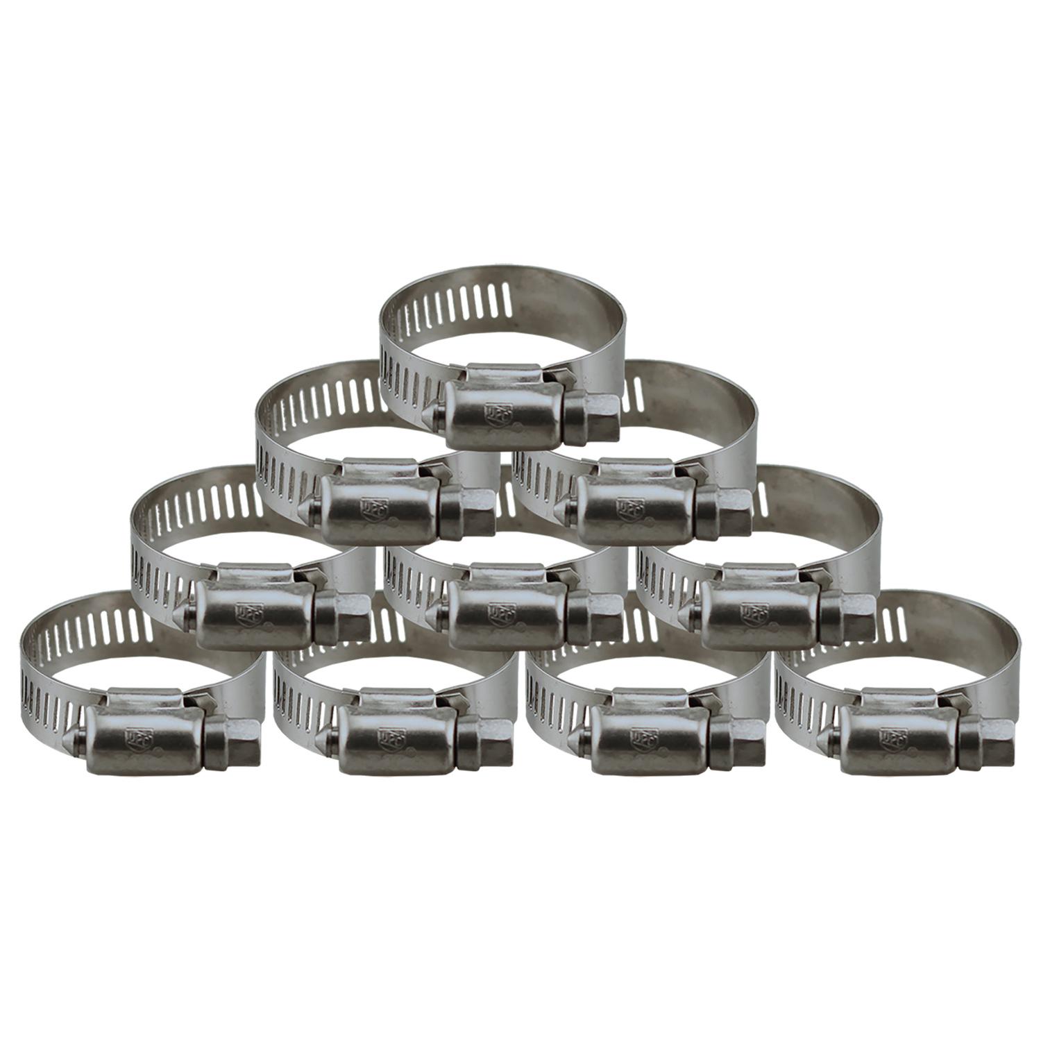 #16 All Stainless Steel Clamp-Series 87-10/Pack