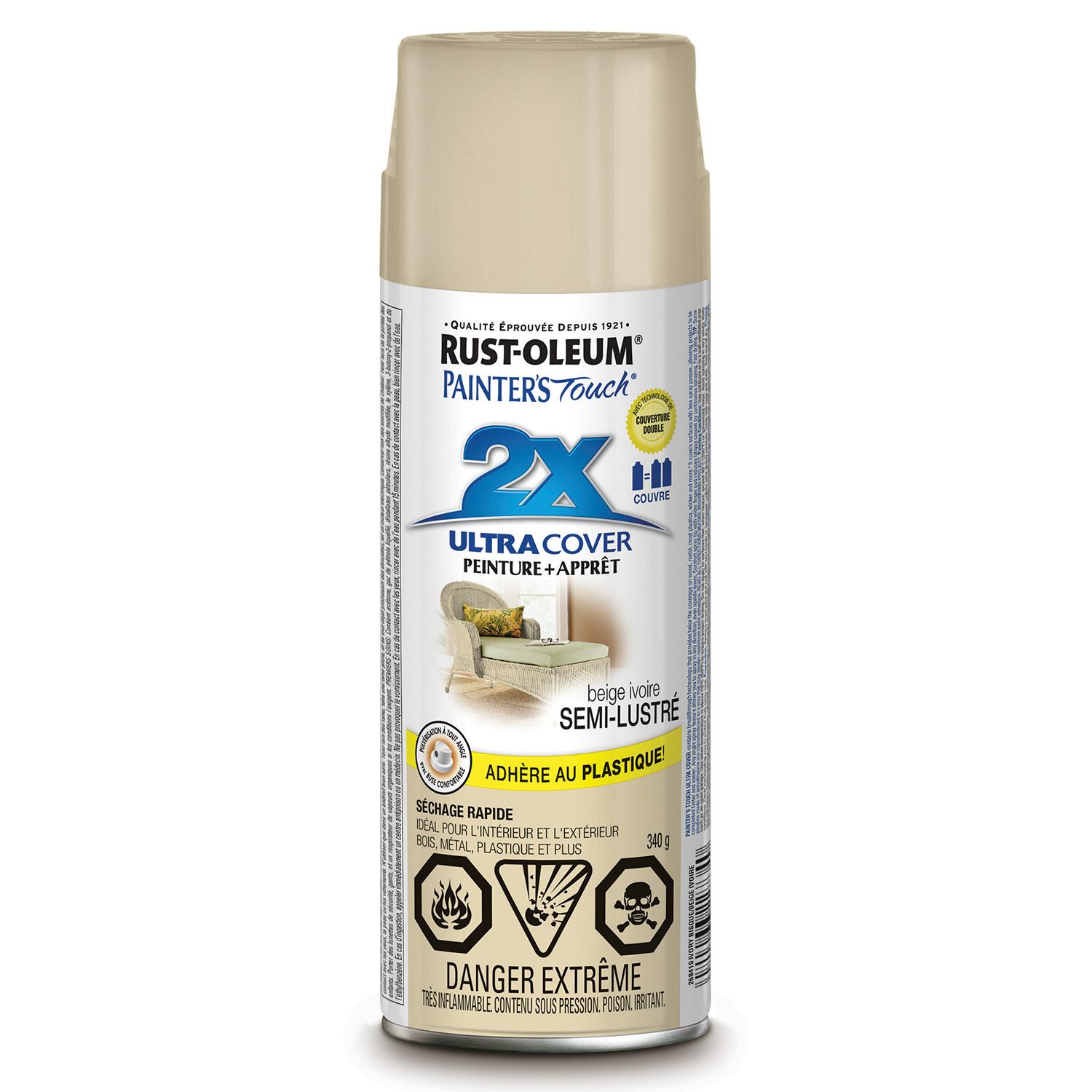 Peinture en aérosol Painter's Touch 2X, semi-lustrée 340 g