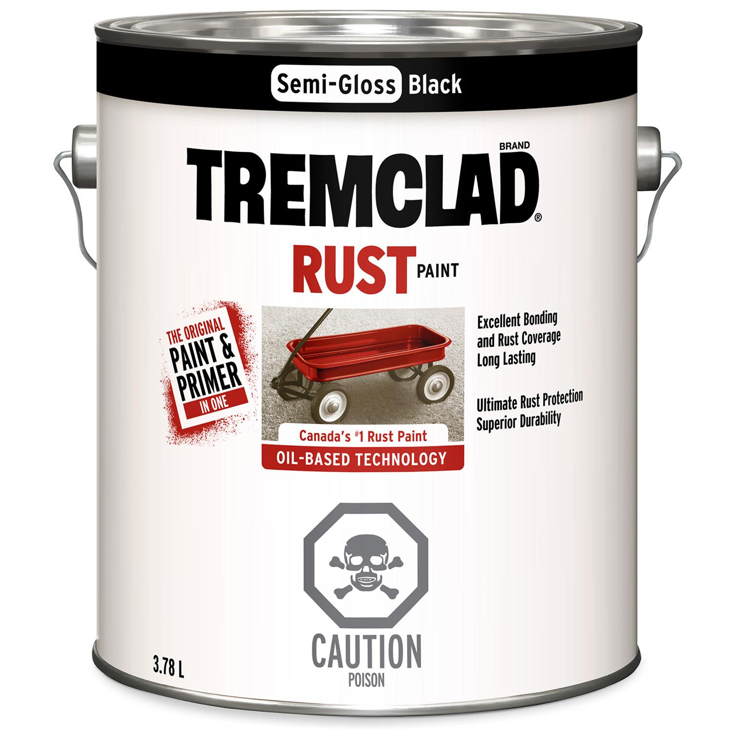 Peinture antirouille alkyde semi-lustrée Tremclad 3,78 l