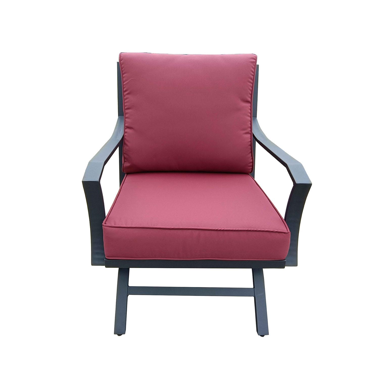 Mahone Chair- Burgundy
