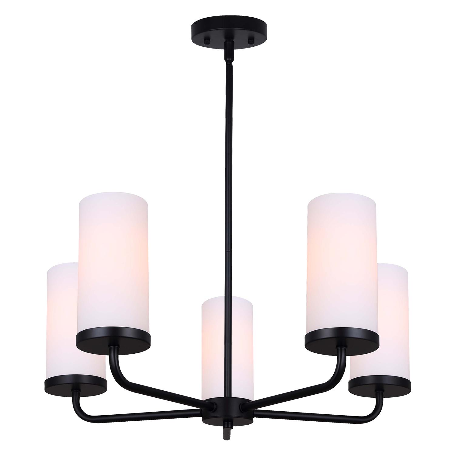 Malloy 25" 5-Light Chandelier