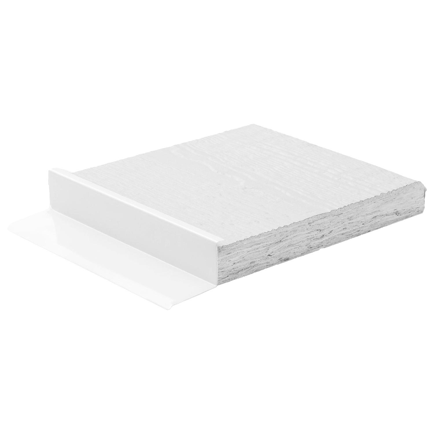 Bloc J texture cèdre LP 7,25” x 7,25” - Snowscape White