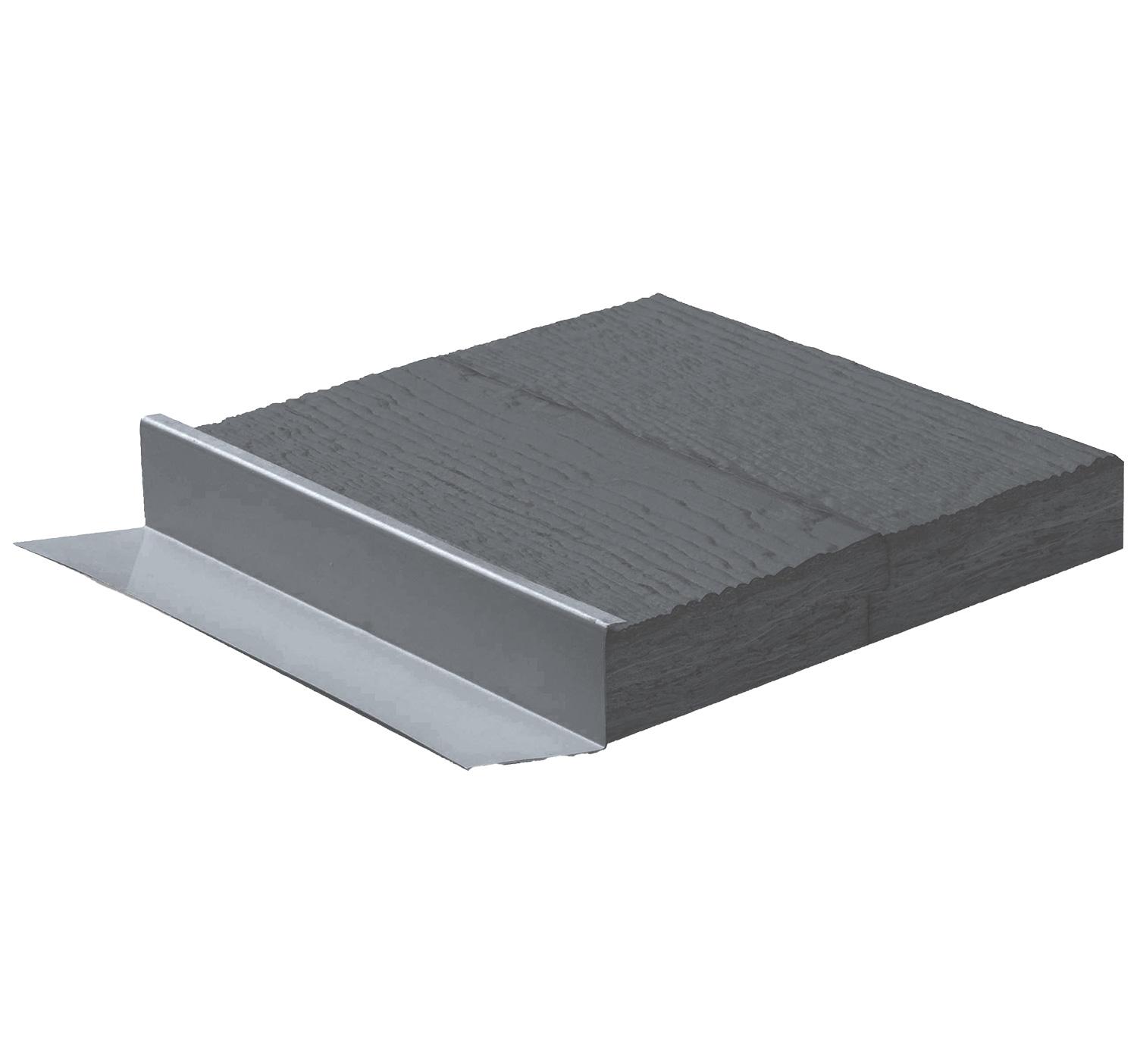 Mini split texture cèdre LP 7.25” x 6.75”-Cavern Steel
