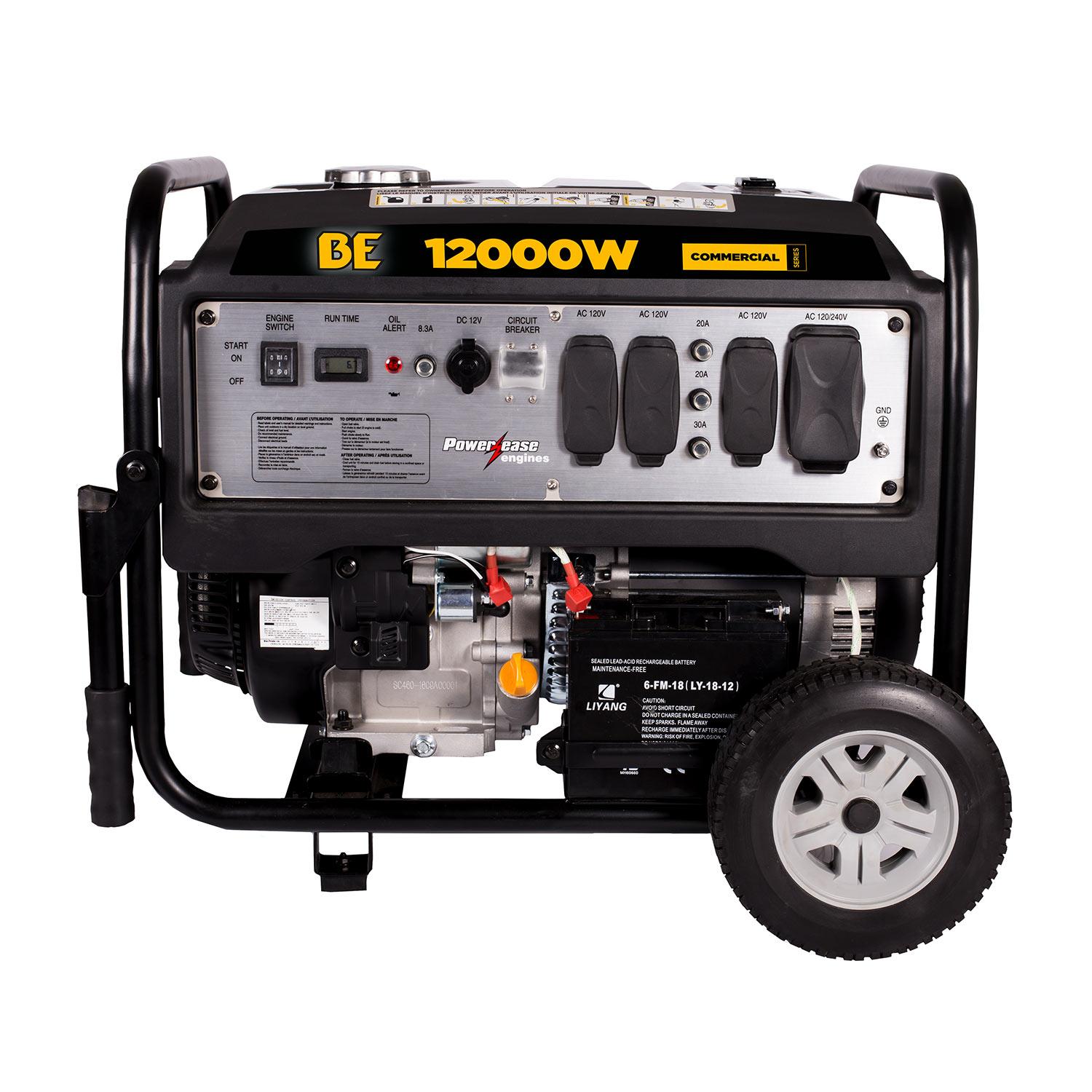 Générateur à Démarrage Électrique 12,000 Watts