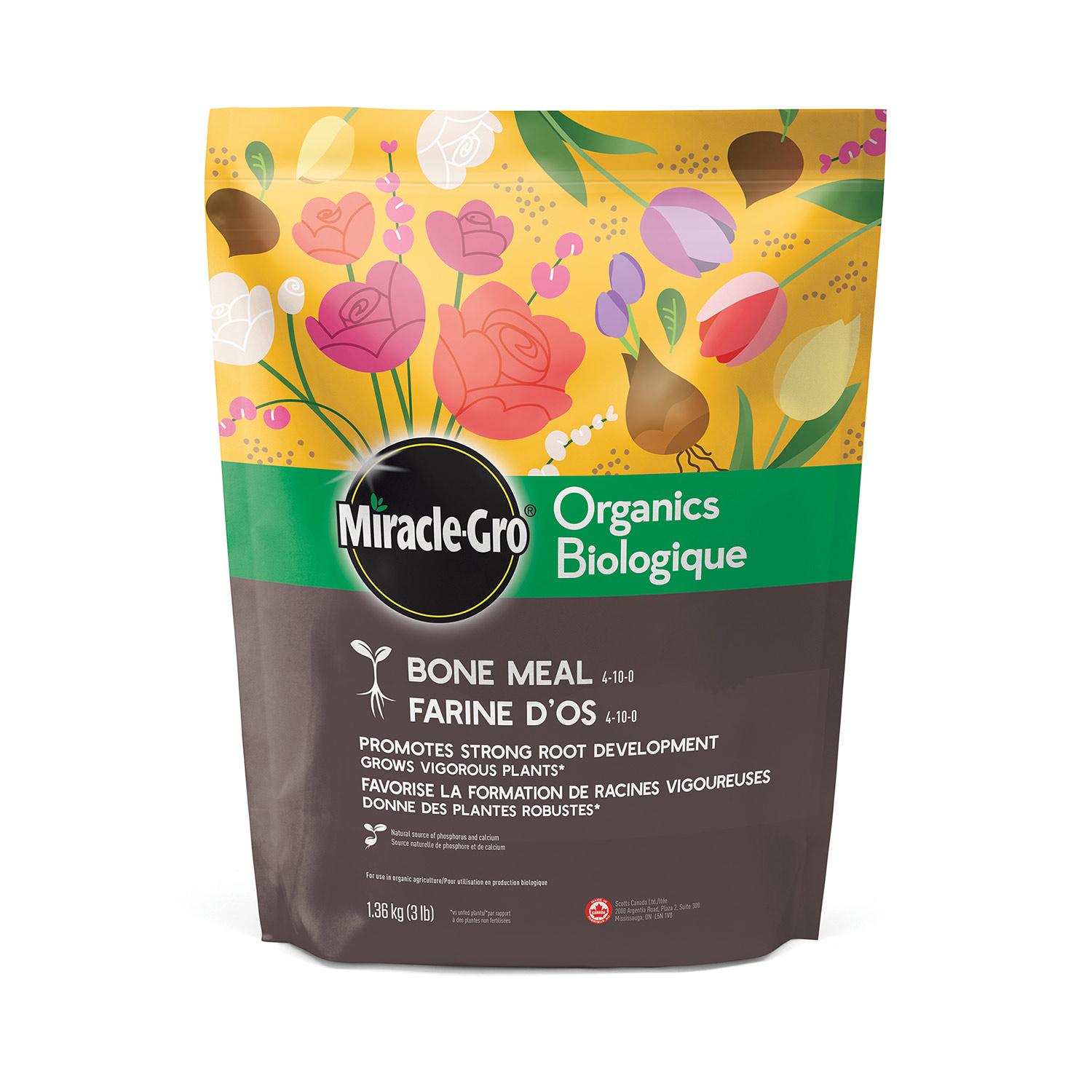 Farine d'os Miracle-Gro Organics 1,36kg