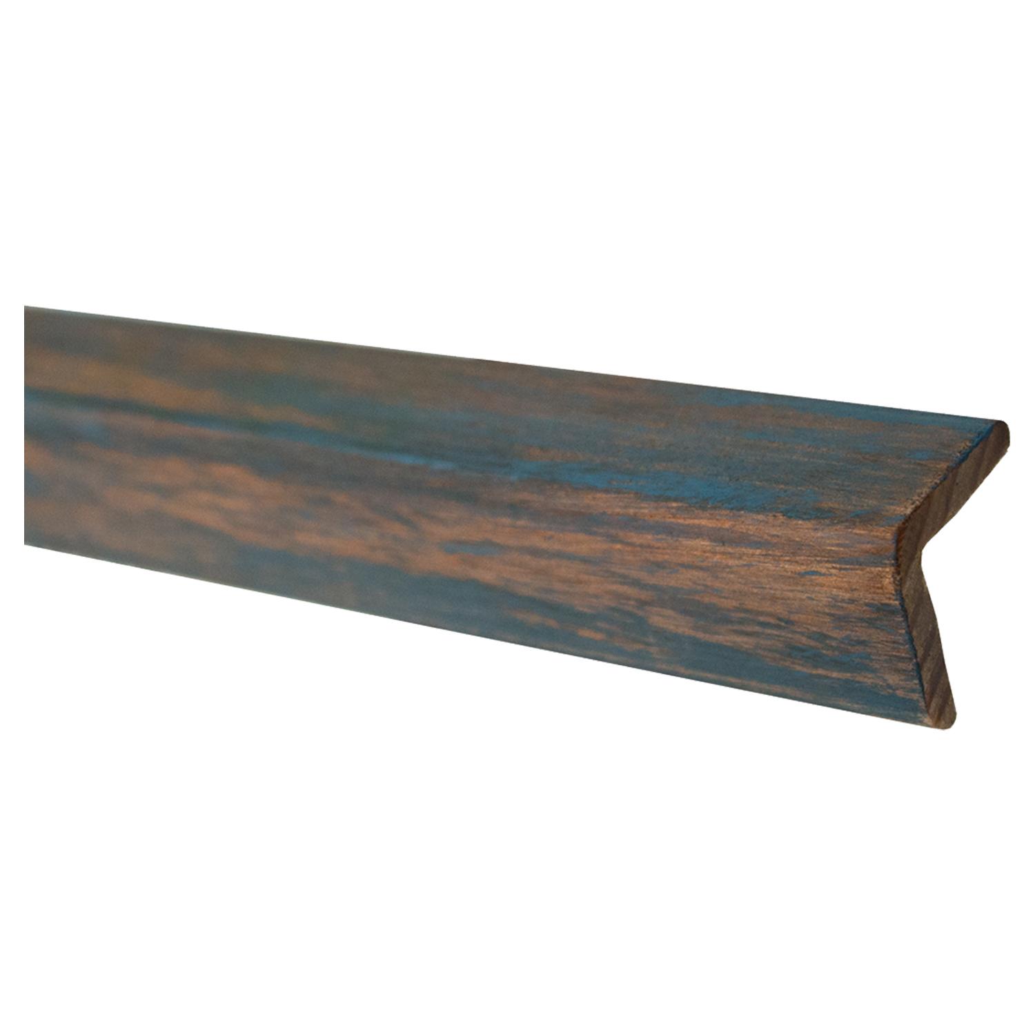 Coin rustique Blue-Ish 48" AS-IS BRAND pour murs en bois