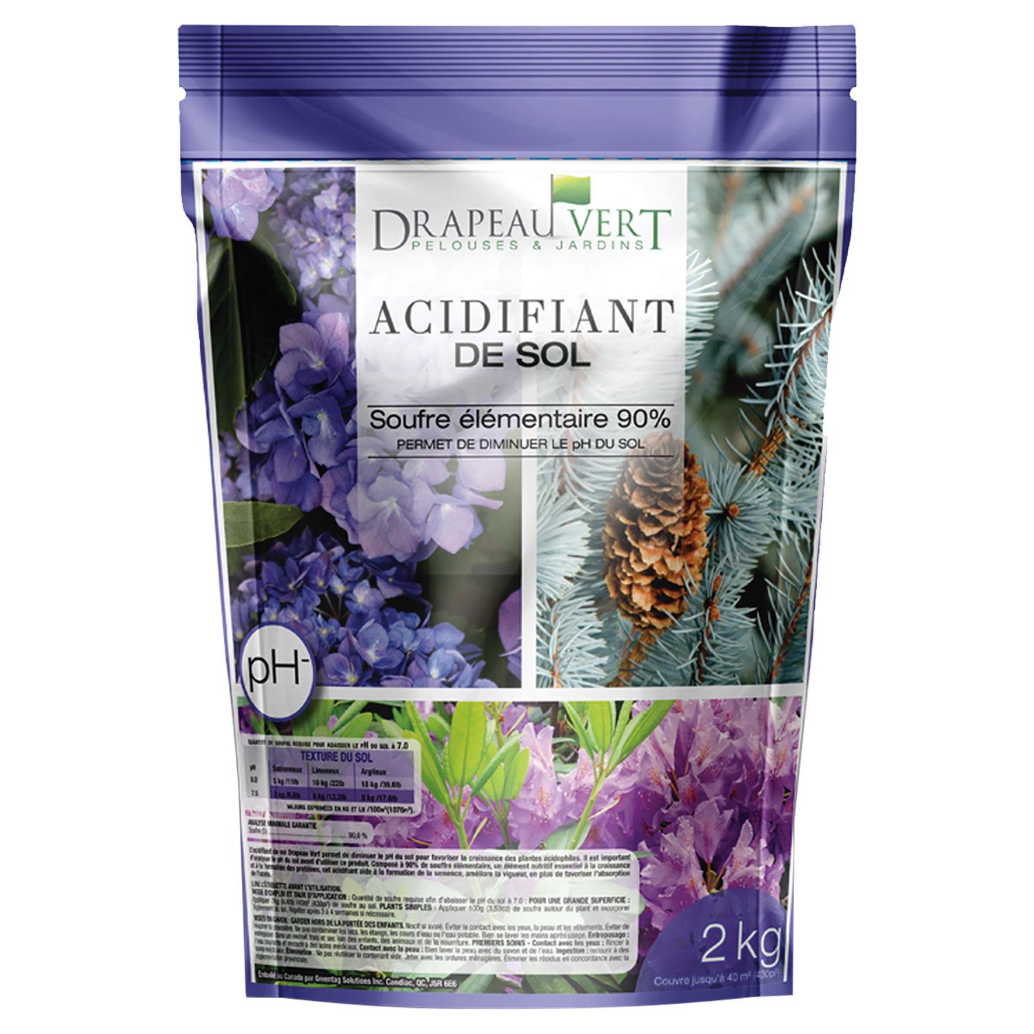 Acidifiant de sol Green Flag