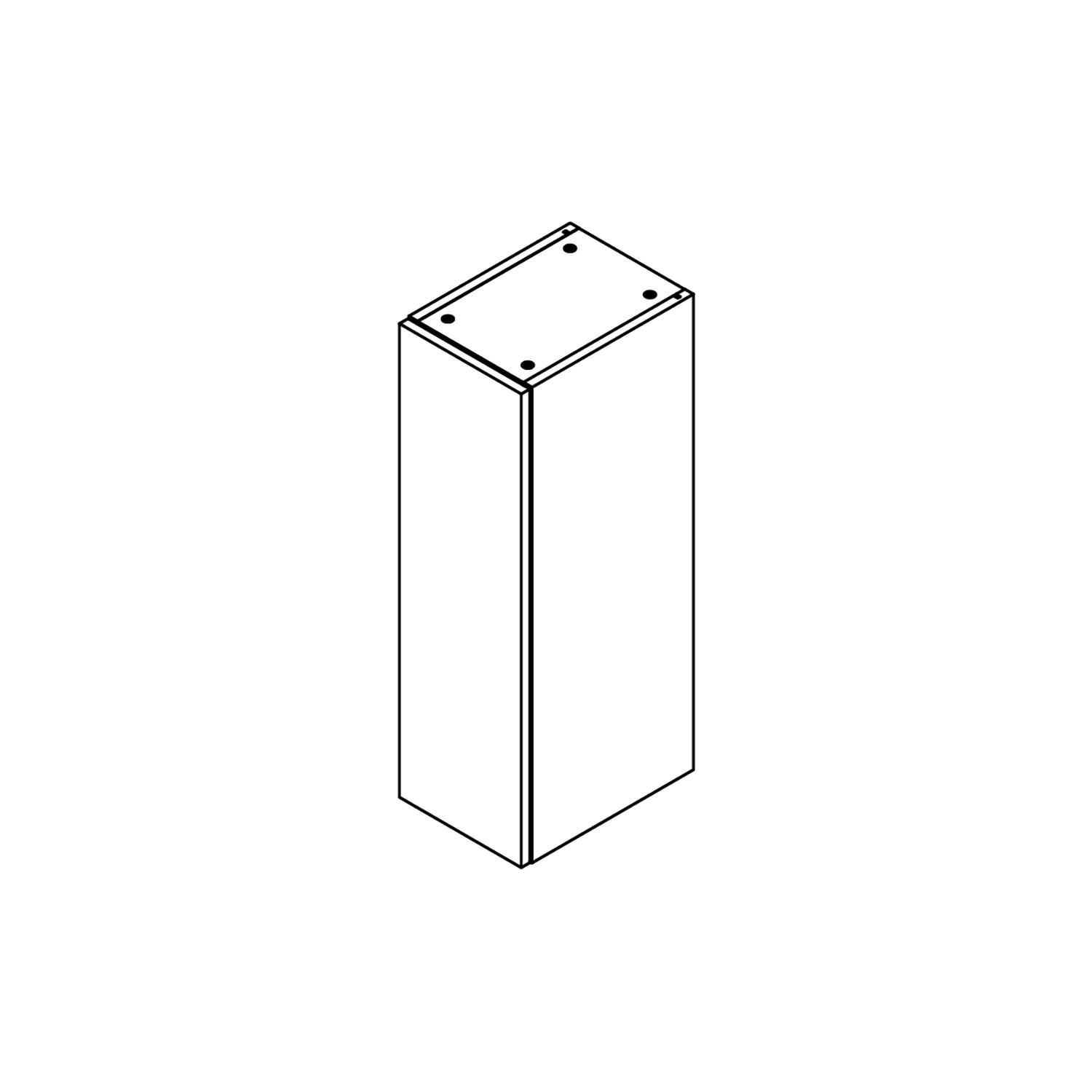 9" x 30" Thermofoil Wall Cabinet