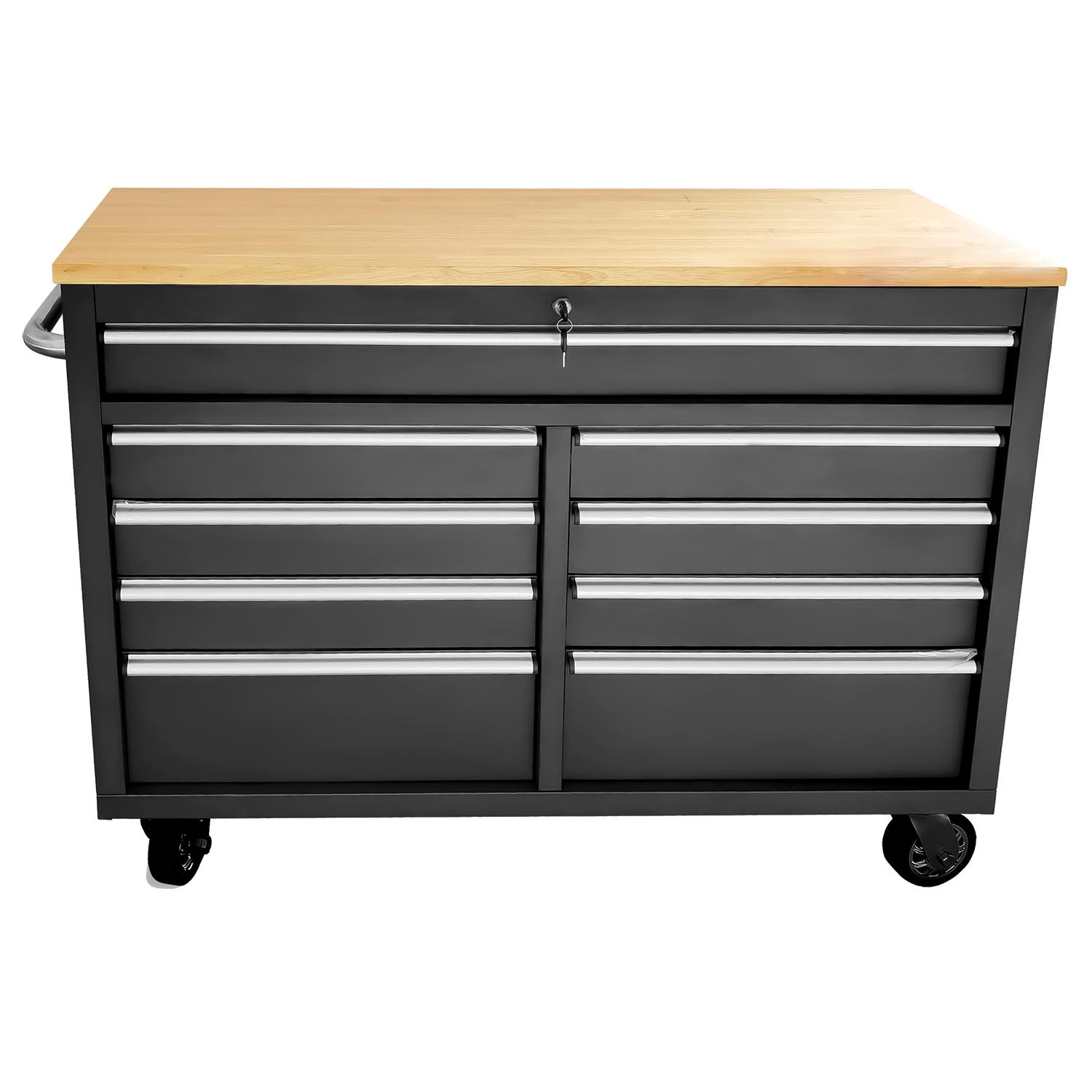 52" 9 Drawer Mobile Tool Box