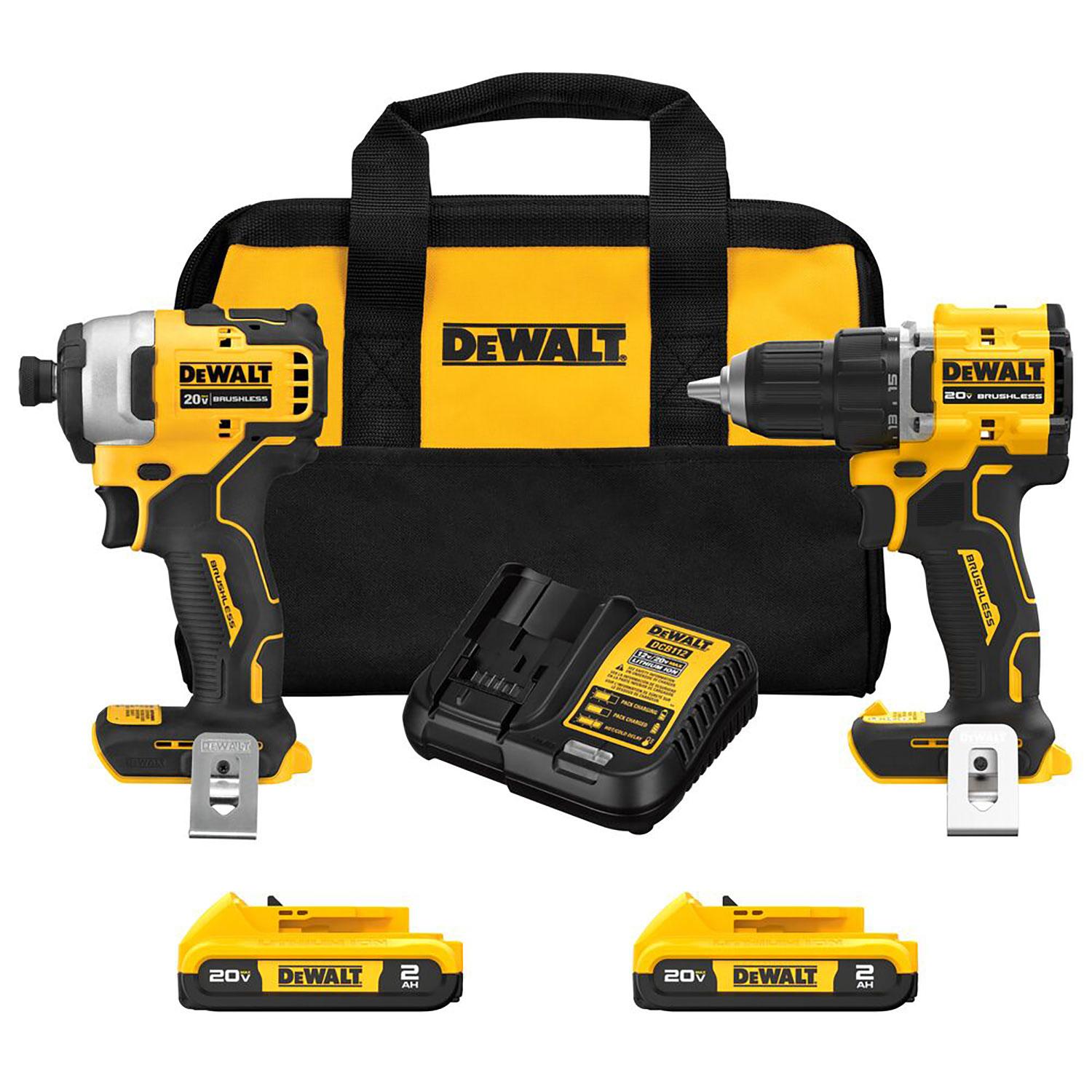  20V MAX Brushless Compact Drill/Impact Driver Kit