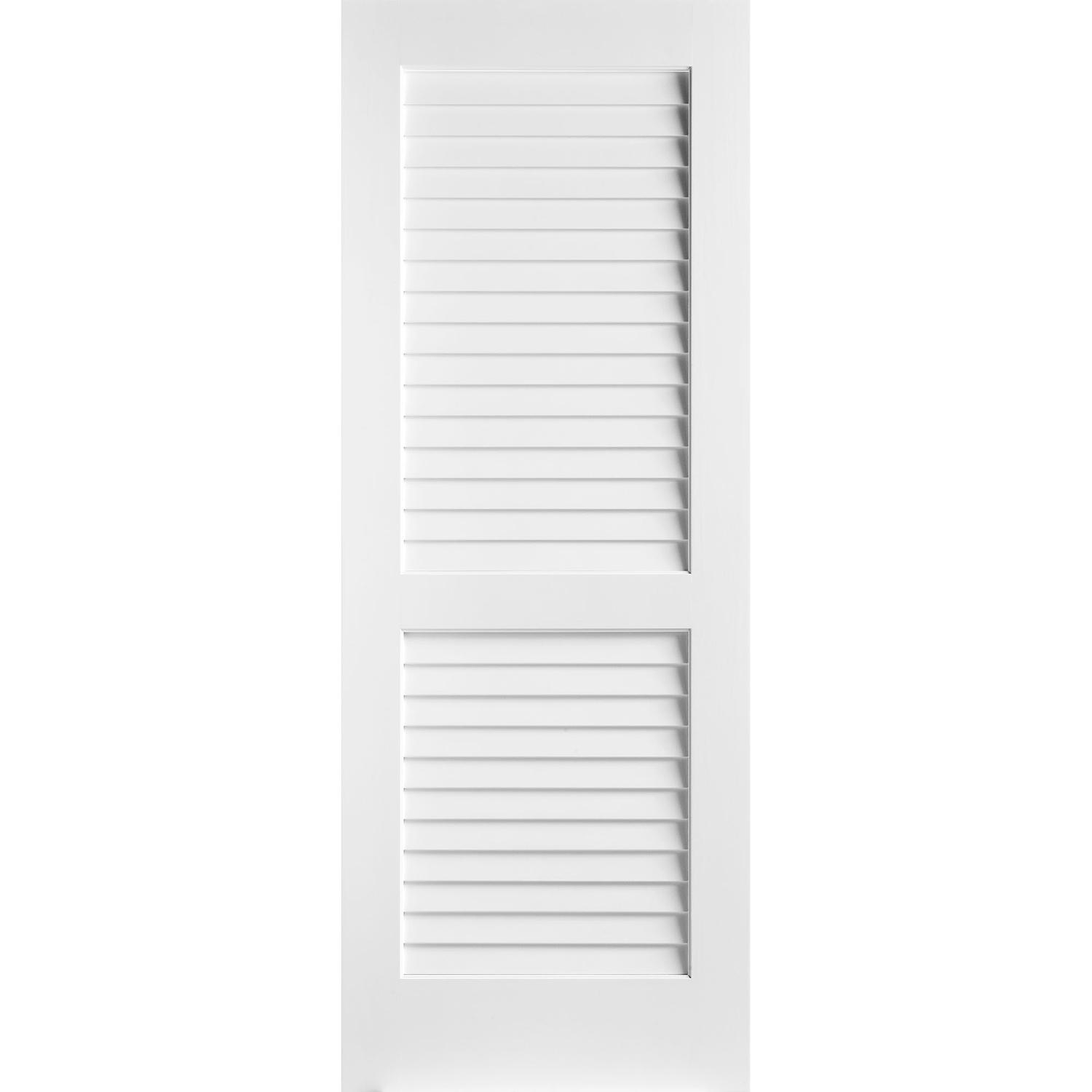 36" x 80" Plantation Louver Interior Door