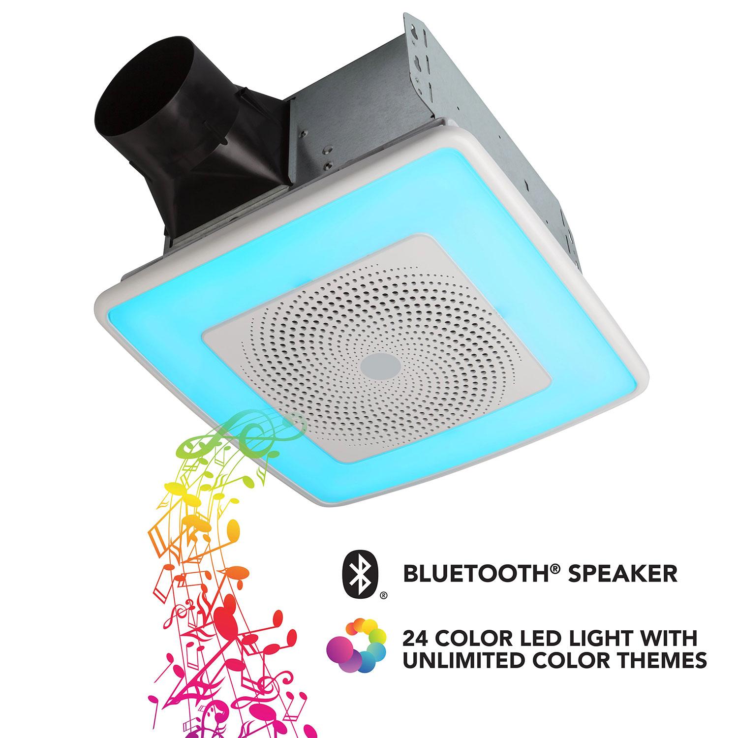 Ventilateur ChromaComfort Broan 110 CFM Bluetooth