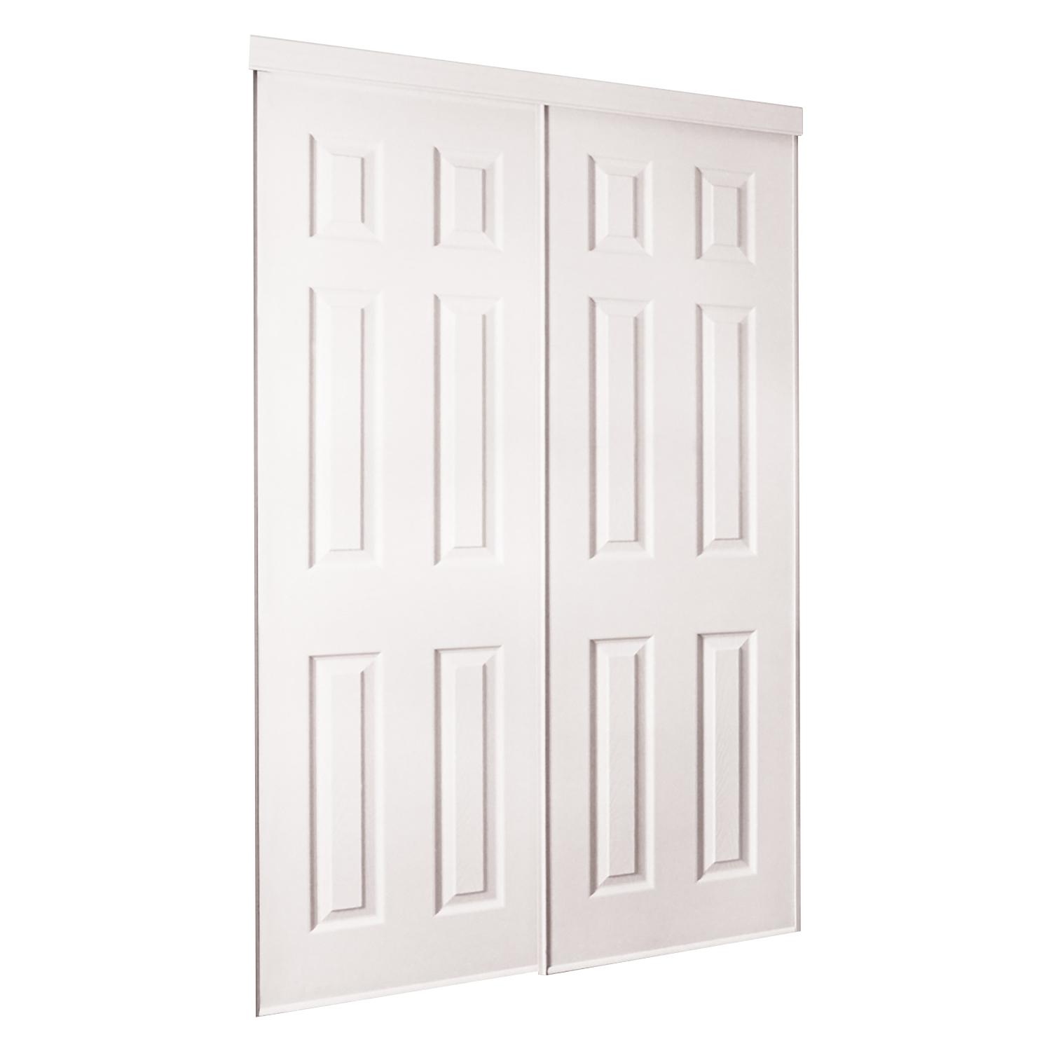 Sliding Georgian Primed White Frame 60" x 80 1/2"