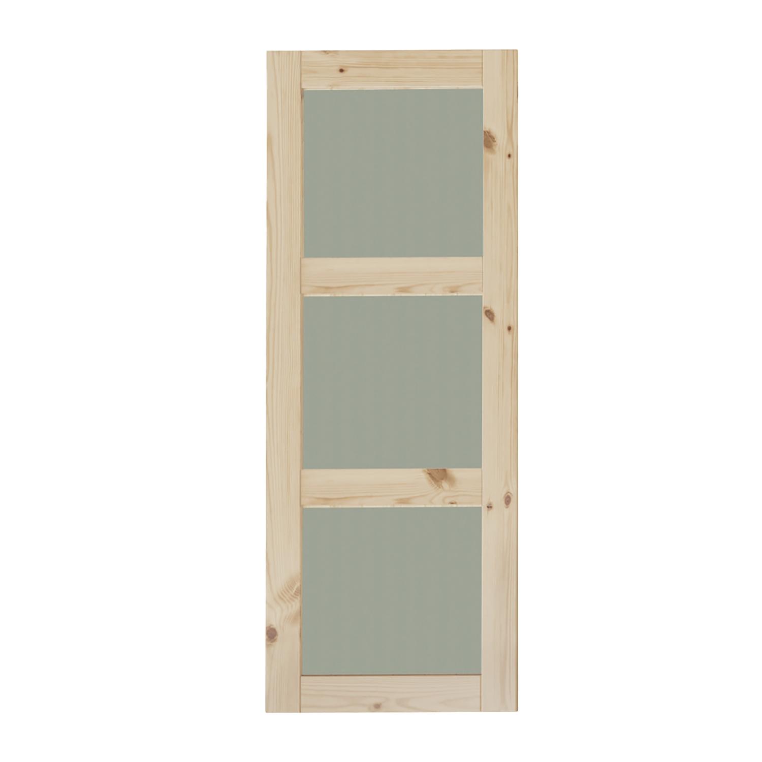 37 x 84 x 1-3/8 Trebla Door Natural Pine