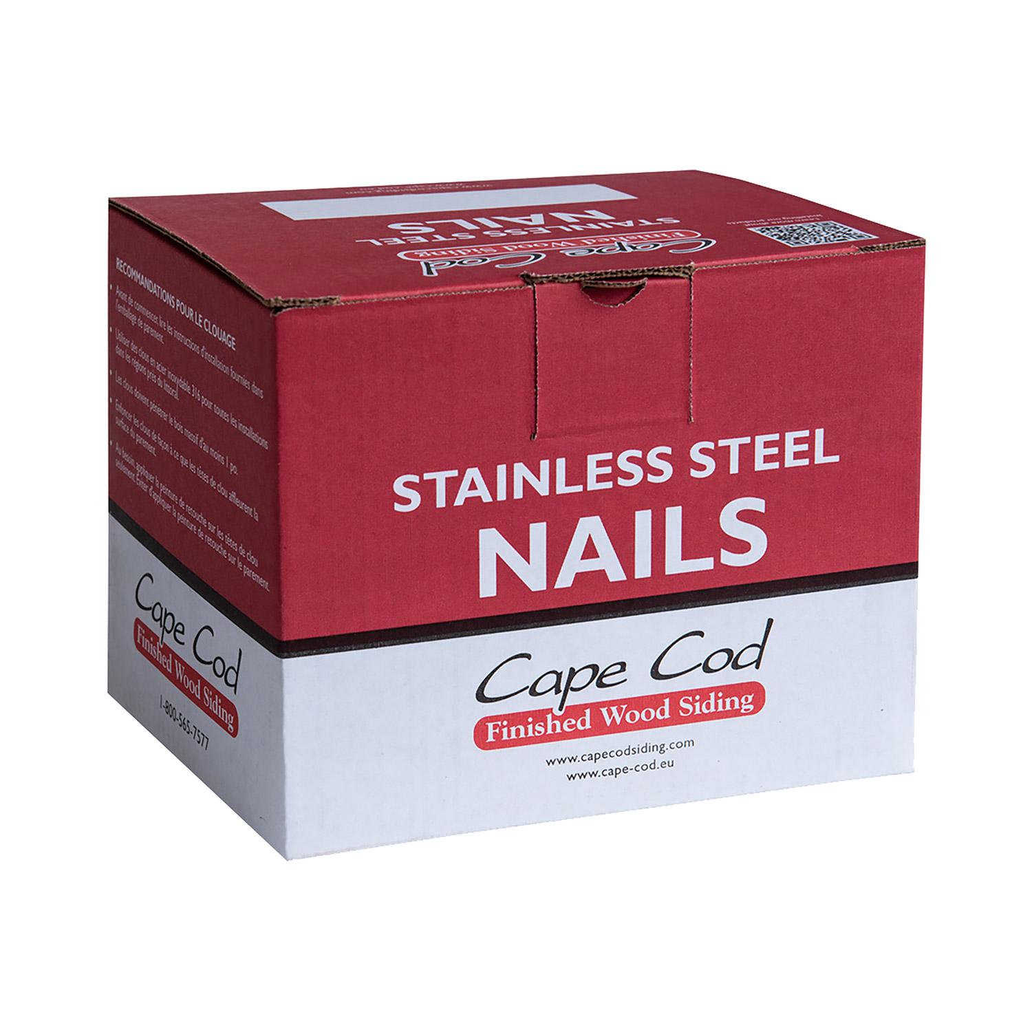 Clous de bardage en acier inoxydable 2-1/2" (5lb)-Rail