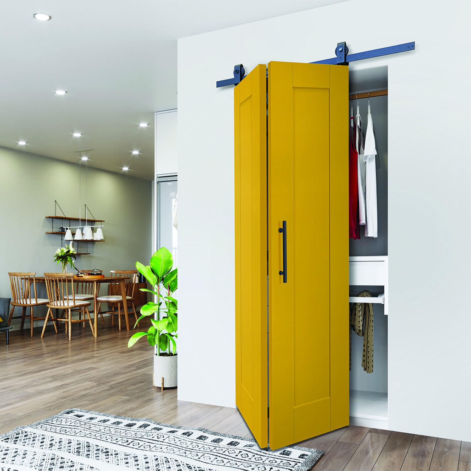 78 3/4" Bi-Fold Barn Door Track