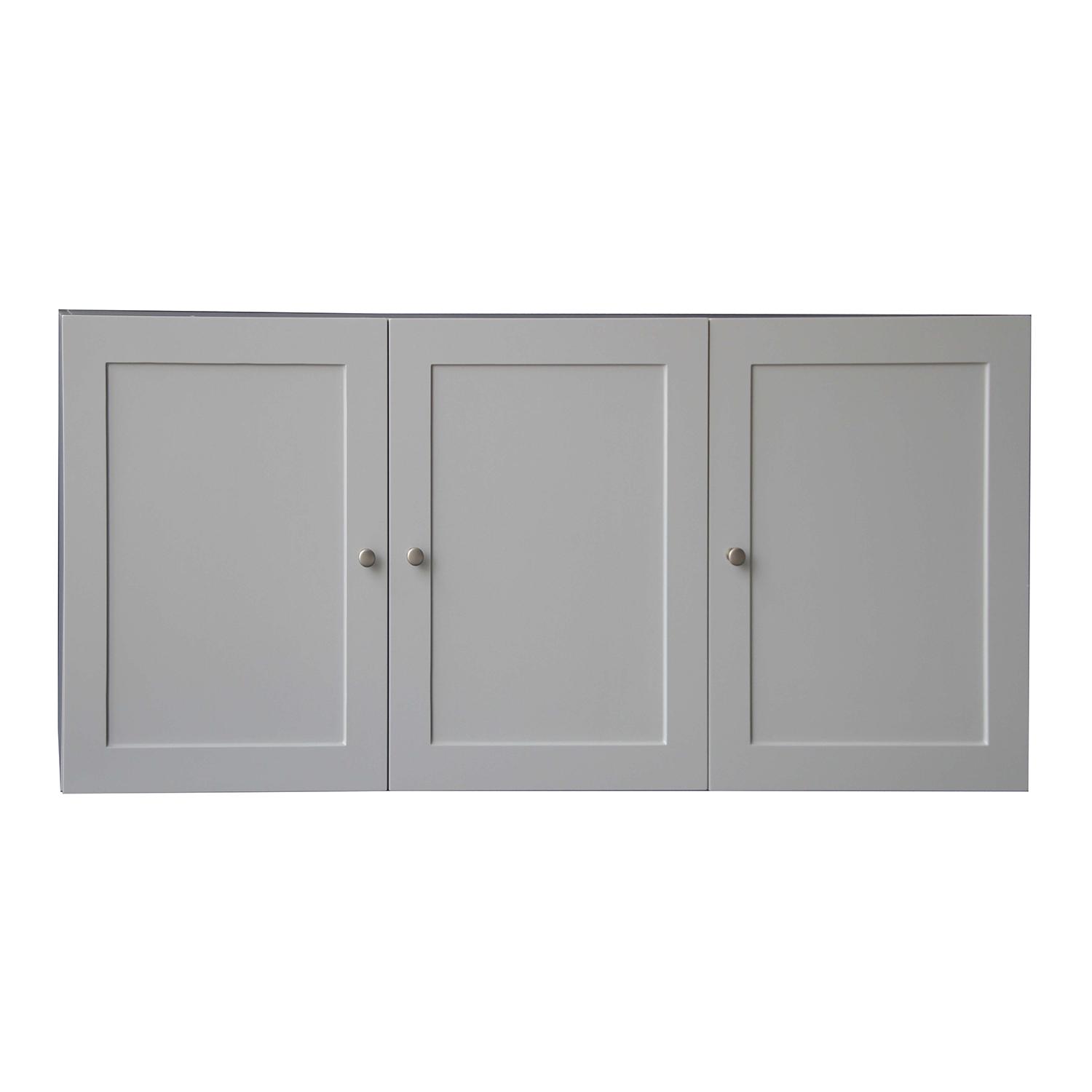 Armoire de rangement pour buanderie 3 portes classique