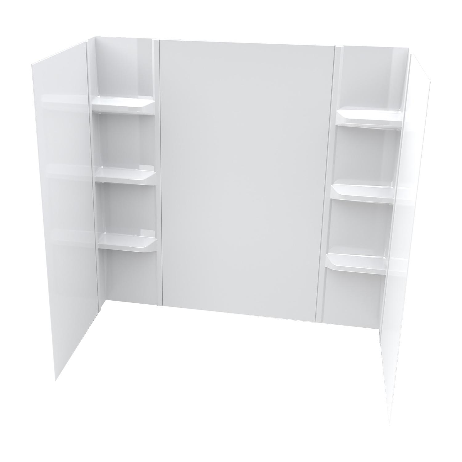 58" Smooth Wall Polystyrene Appliqué Tub Surround
