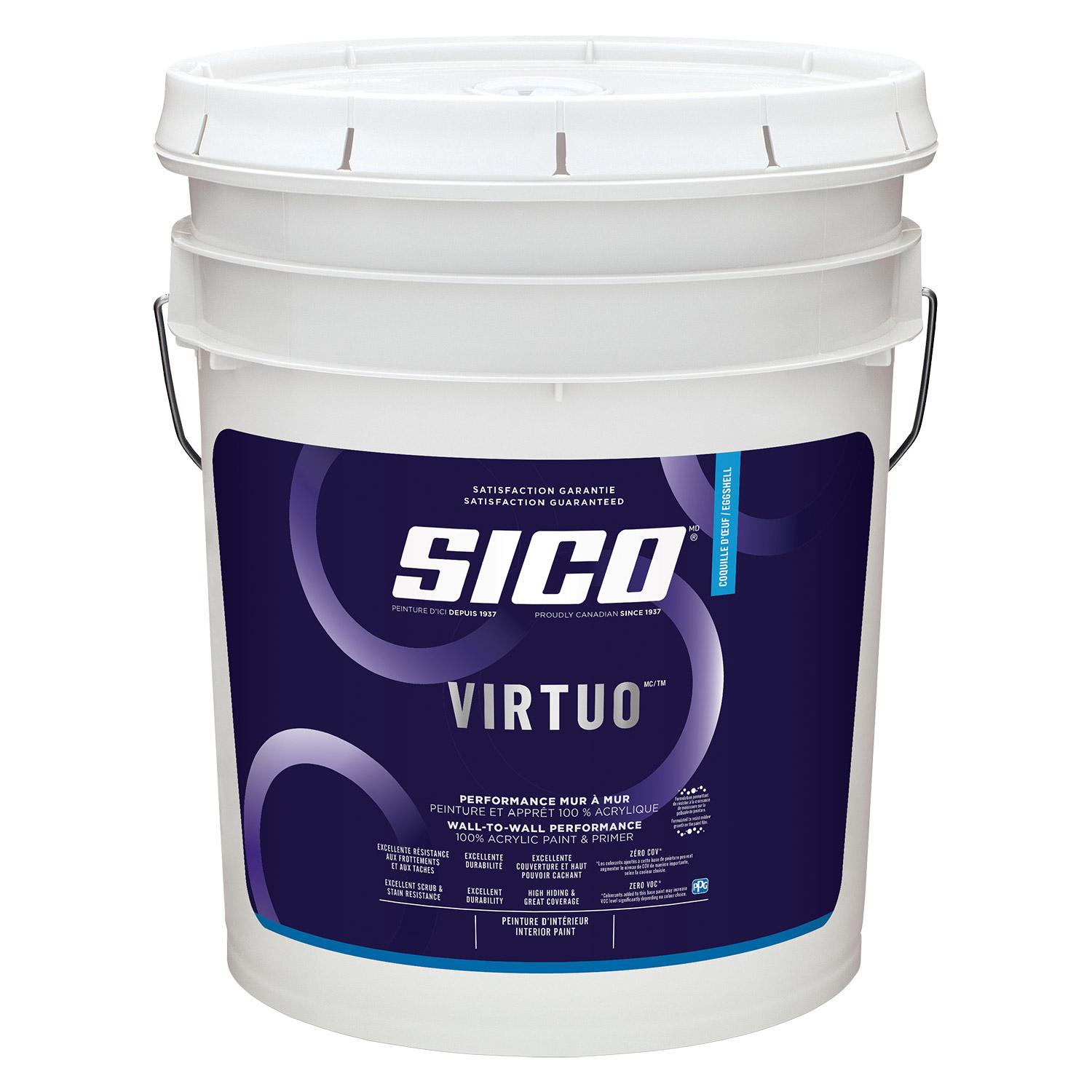 Peinture Sico Virtuo coquille d’œuf - 18,9L