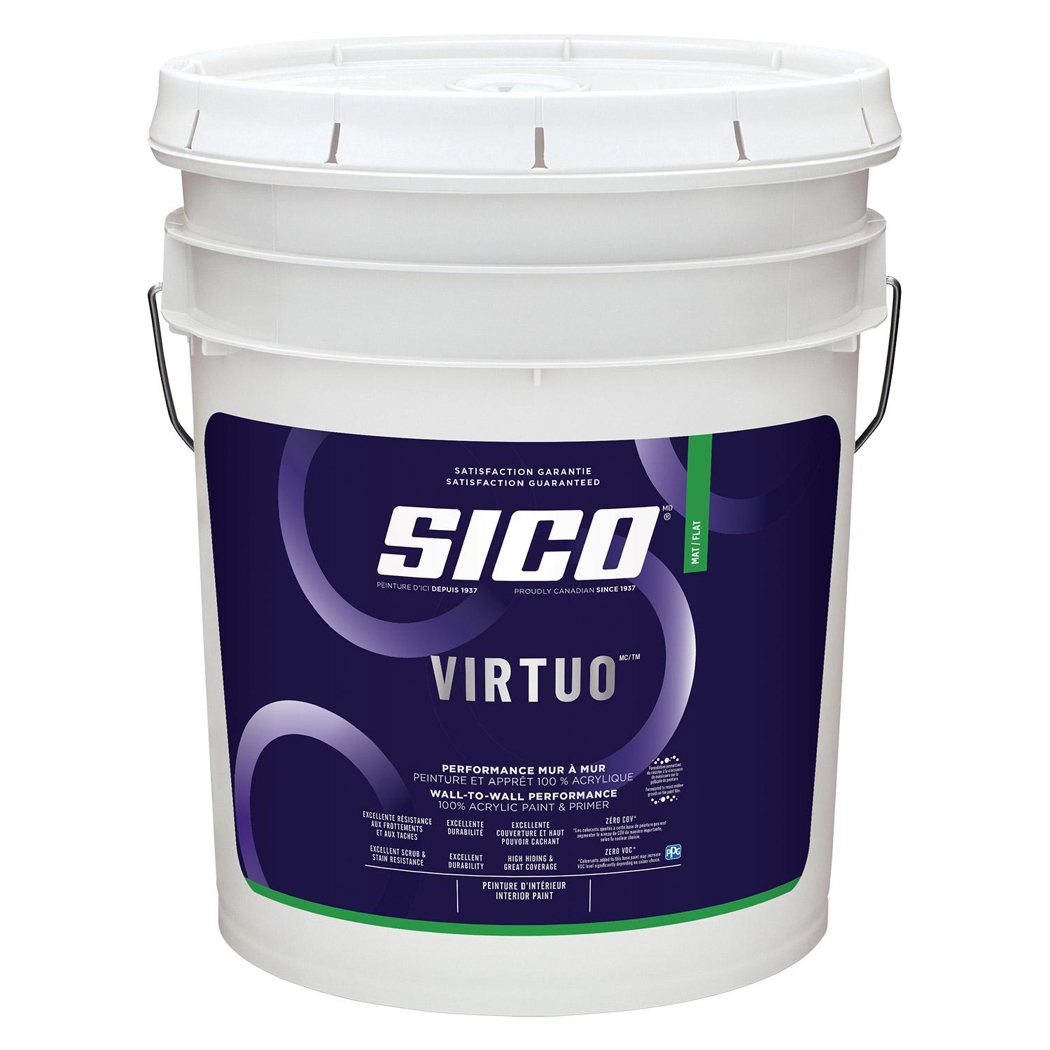 Peinture intérieure Sico Virtuo finition mate-18.9L